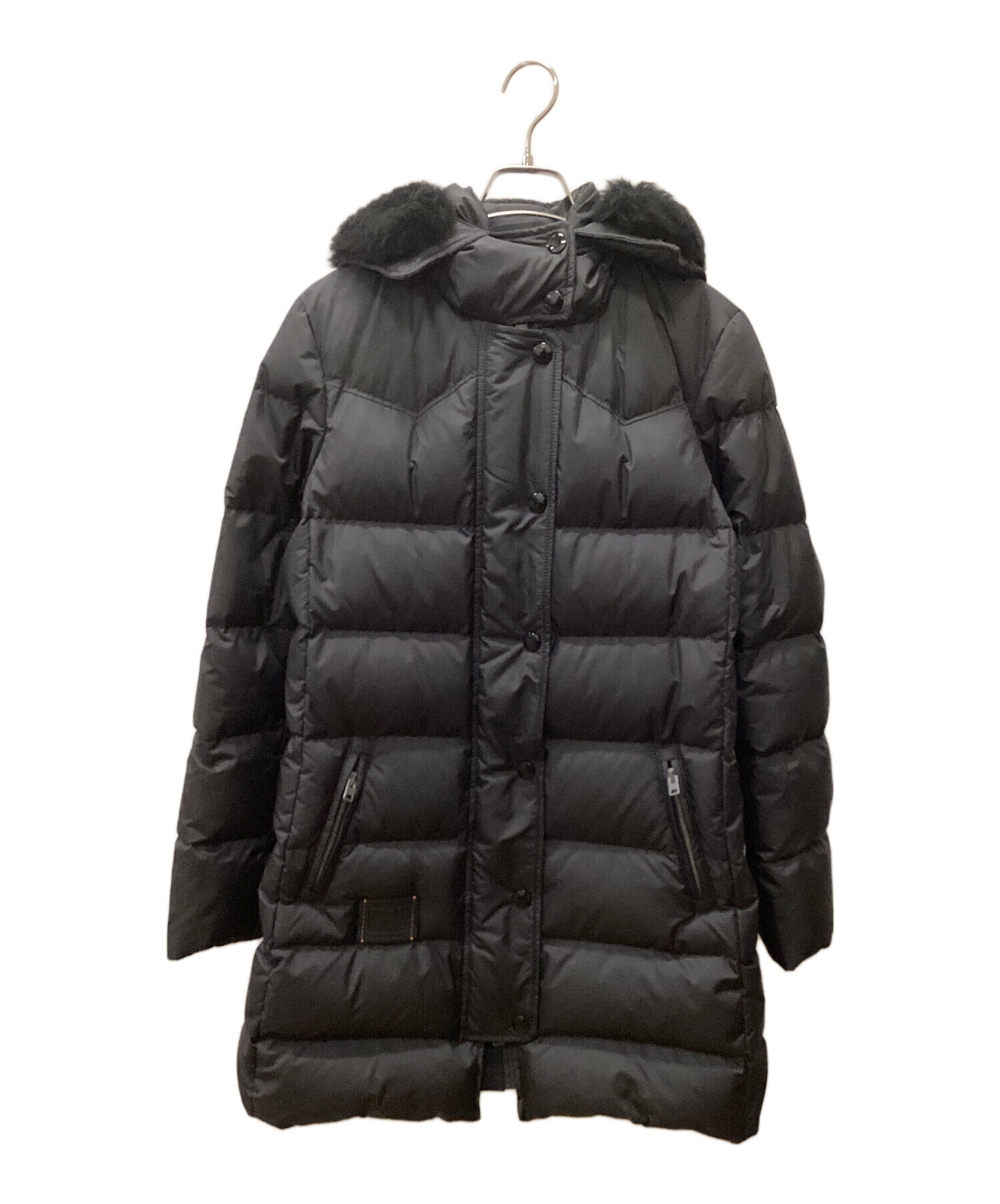 中古・古着通販】COACH (コーチ) ダウンジャケット ブラック サイズ:4 