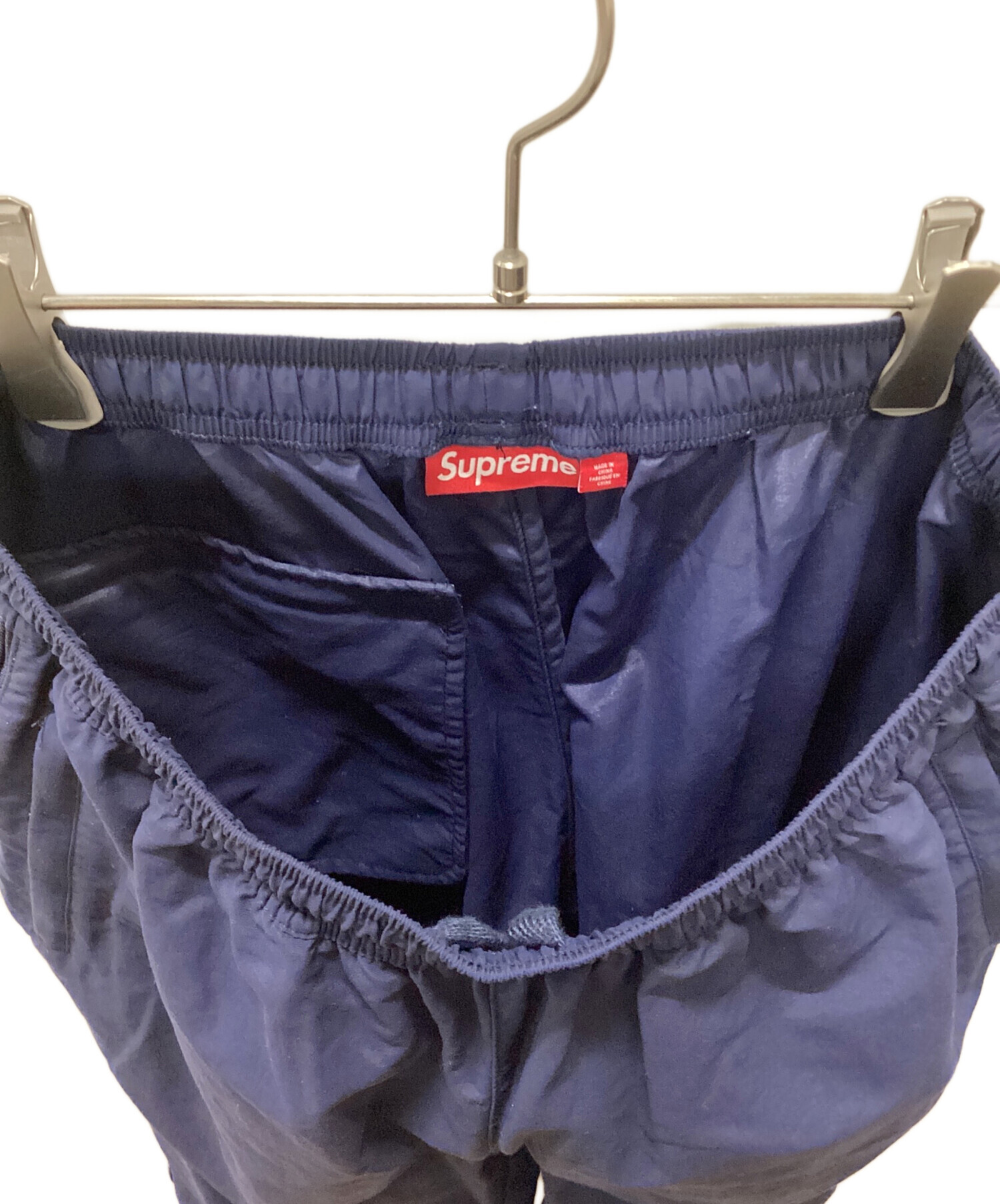 【M】SUPREME ナイロンパンツ ネイビー シャカパン Supreme（シュプリーム） 20AW WARM UP PANT ウオーム アップ ナイロン