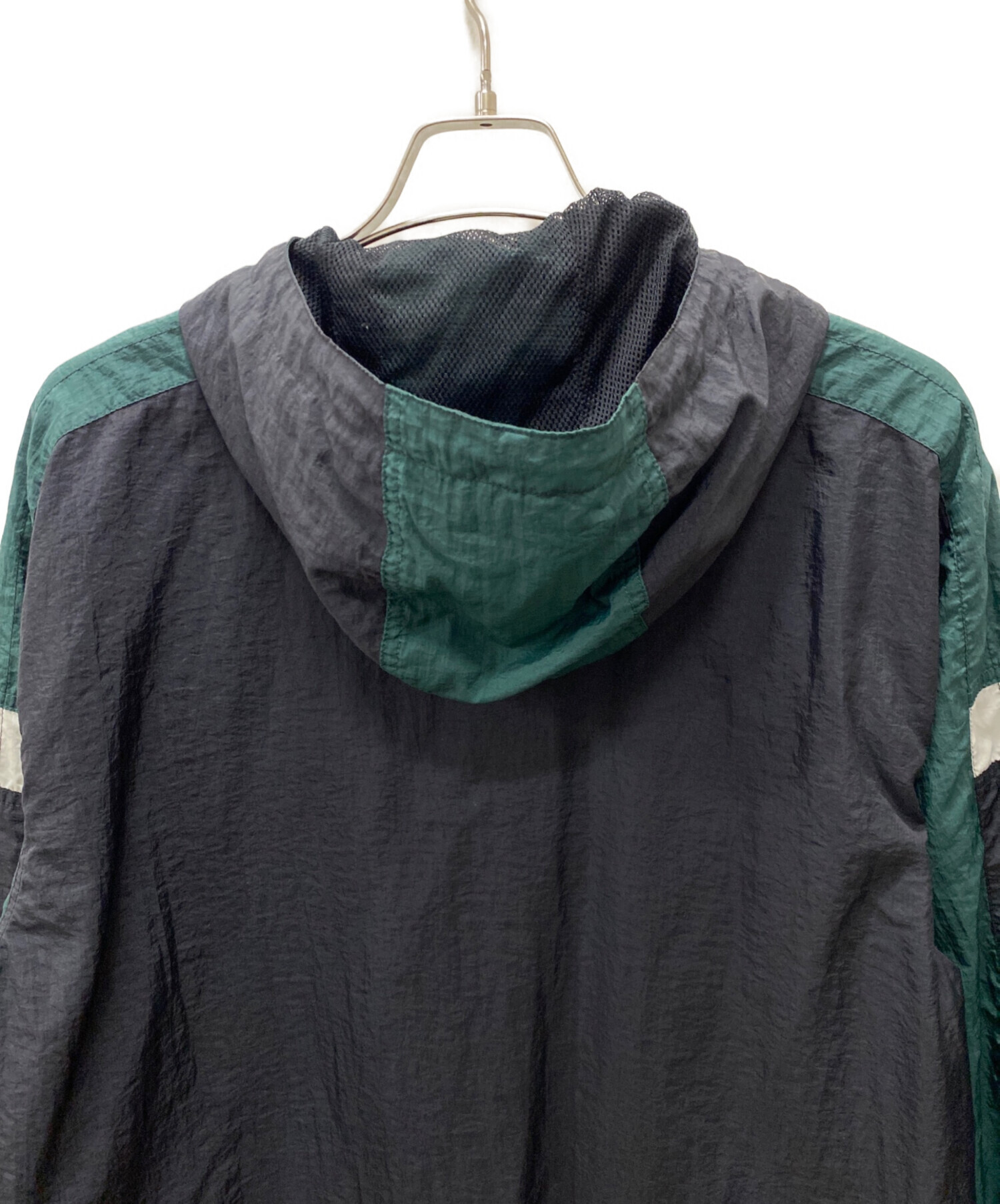激レアNike 銀タグ　ハーフジップアノラックLサイズ ダークグリーン 中古・古着通販】NIKE (ナイキ) ハーフジップアノラックパーカー