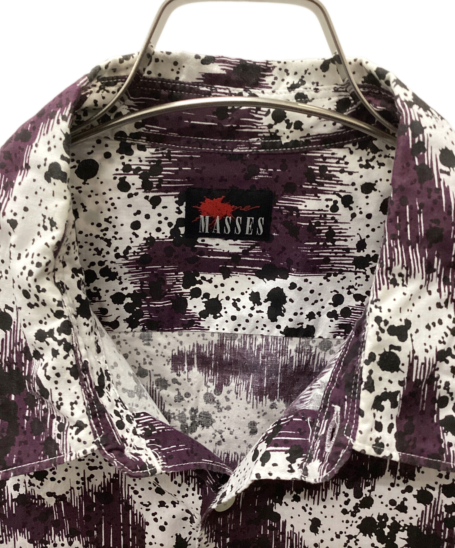 中古・古着通販】MASSES (マシス) 20SS SPLASH SHIRT パープル