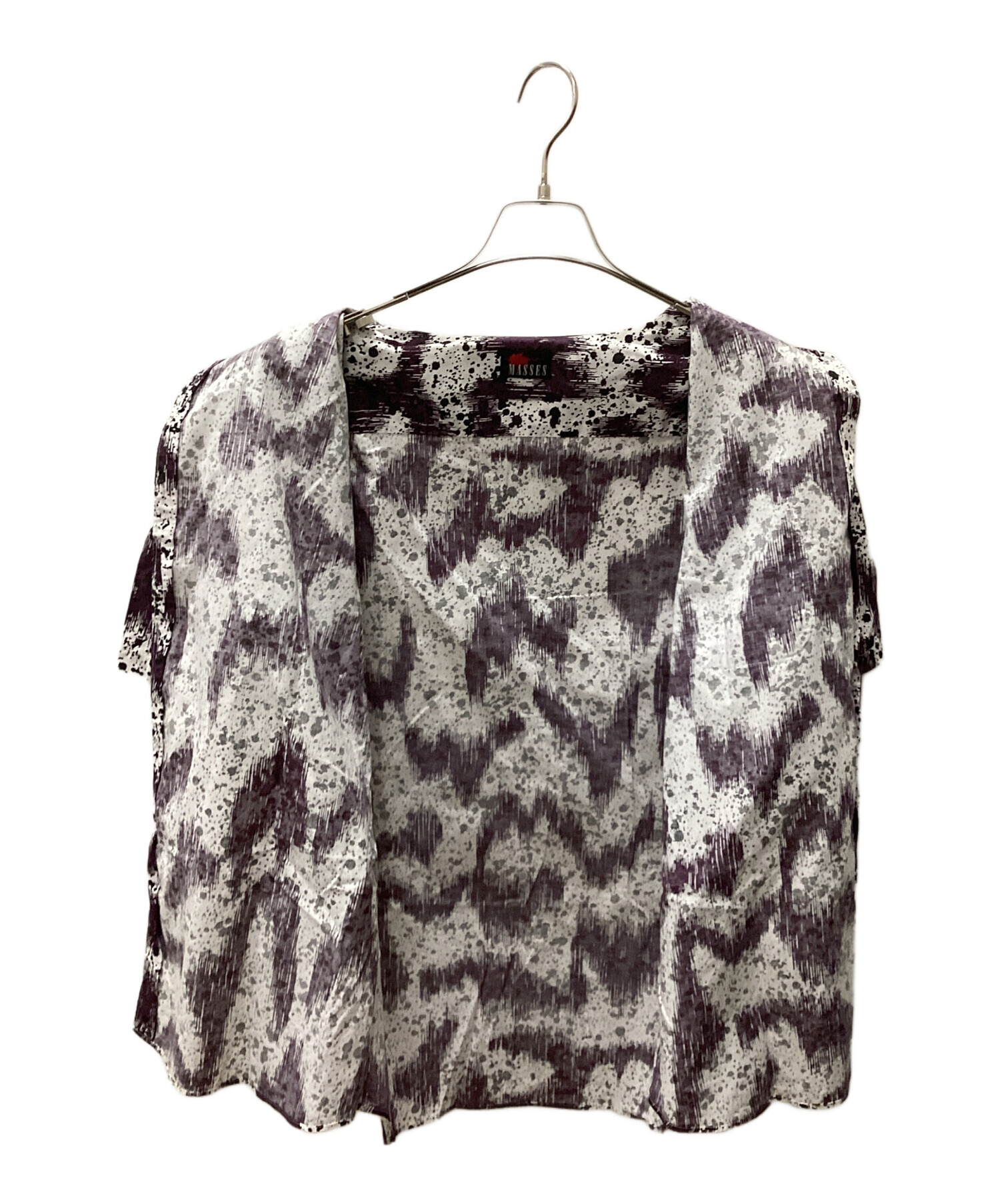 中古・古着通販】MASSES (マシス) 20SS SPLASH SHIRT パープル