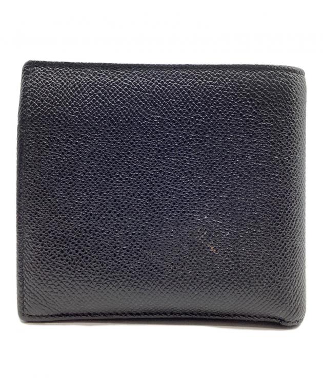 中古・古着通販】BVLGARI (ブルガリ) 2つ折り財布 ブラック｜ブランド