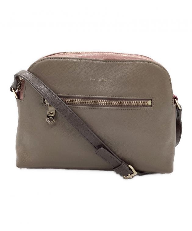 中古・古着通販】PAUL SMITH (ポールスミス) レザーショルダーバッグ 
