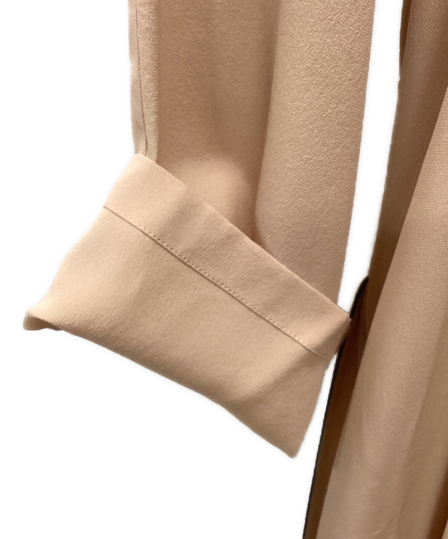 GUCCI Vネックカーディガン Mサイズ ベージュ/ピンク 中古・古着通販】GUCCI (グッチ) GUCCI 薄手カーディガン ピンク