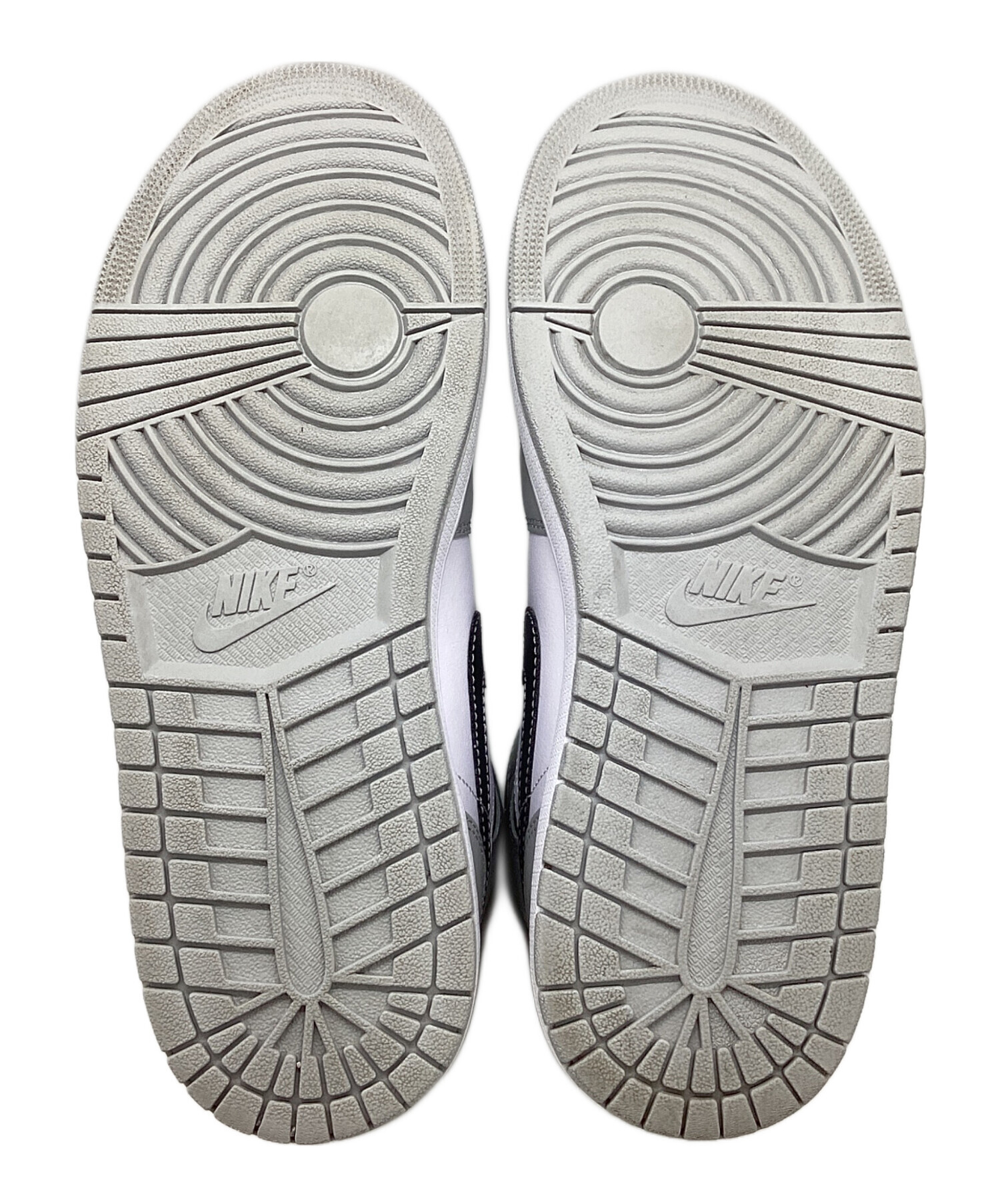 中古・古着通販】NIKE (ナイキ) ハイカットスニーカー グレー×ホワイト