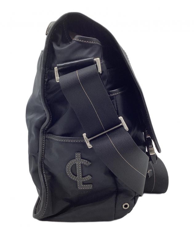 中古・古着通販】COACH (コーチ) ナイロンショルダーバッグ ブラック