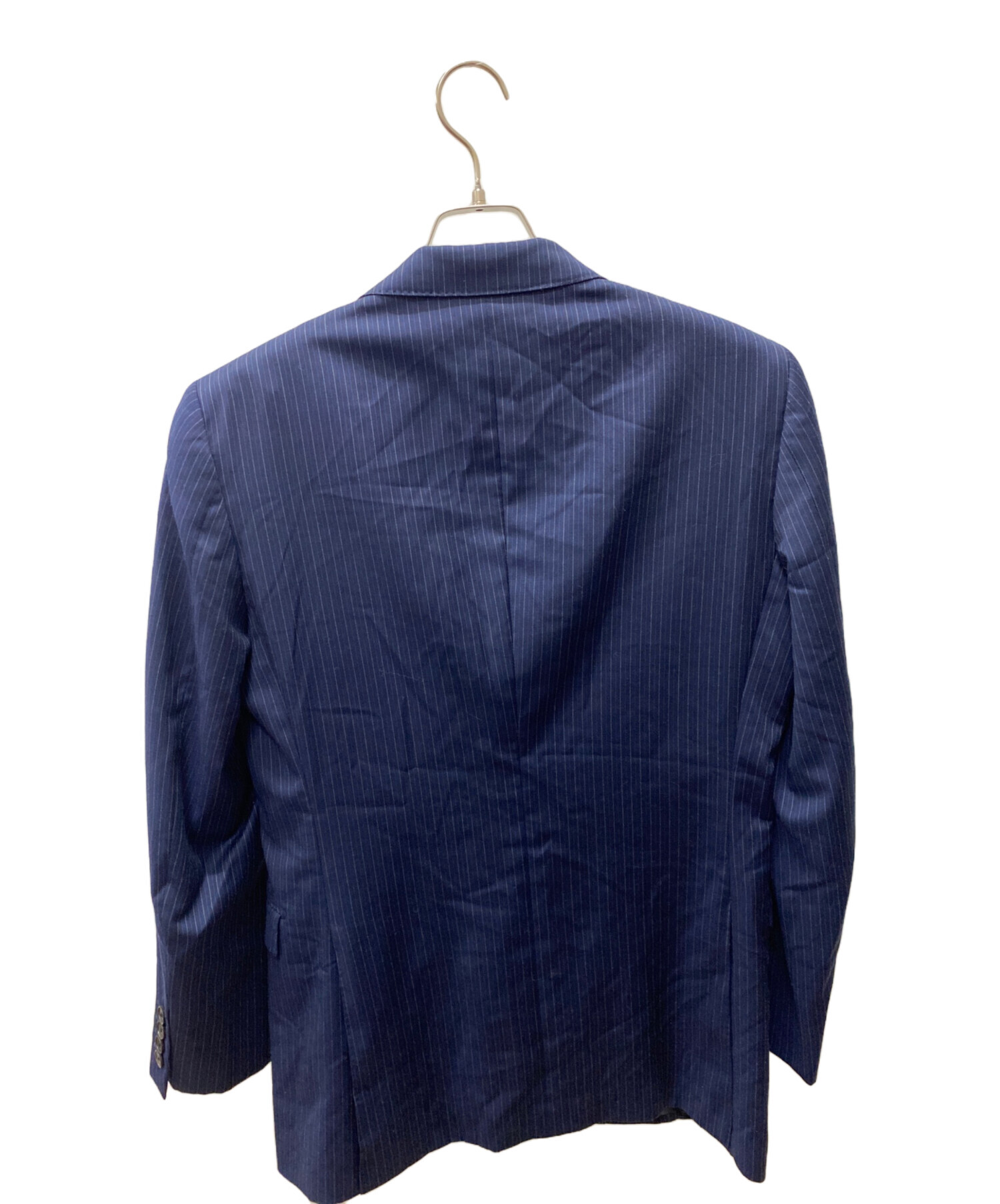 美品　BURBERRY BLACK LABEL ブルーネイビー スーツ　上下 BURBERRY BLACK LABEL ネイビー スーツ L - メルカリ