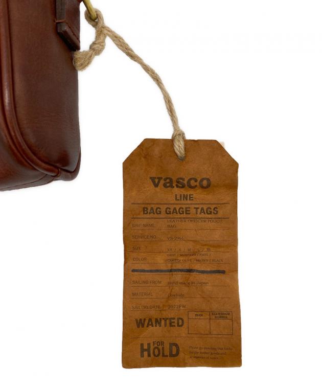 中古・古着通販】vasco (ヴァスコ) LEATHER OFFICER POUCH BAG
