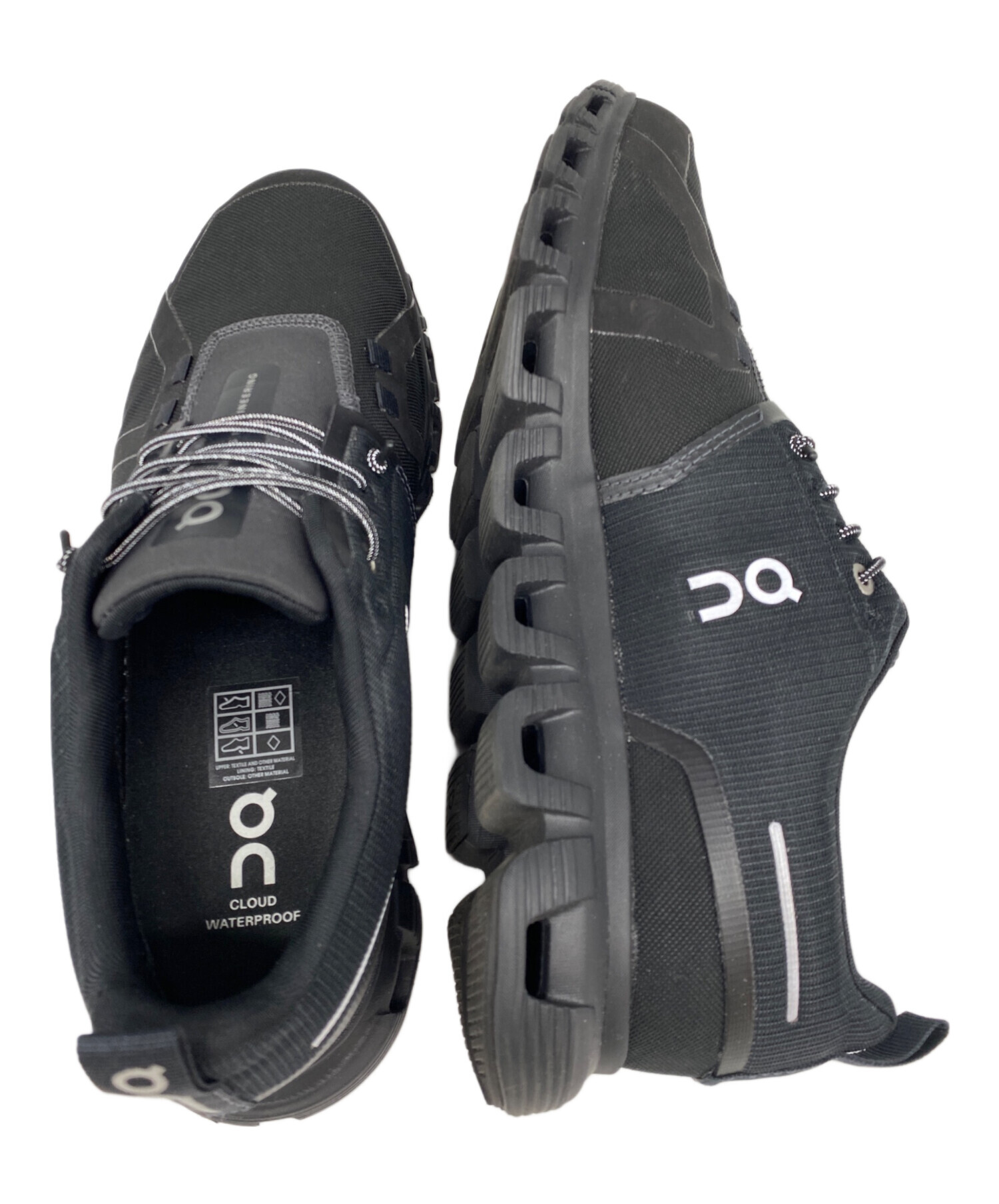 中古・古着通販】On (オン) Cloud 6 Waterproof ブラック サイズ:27cm 