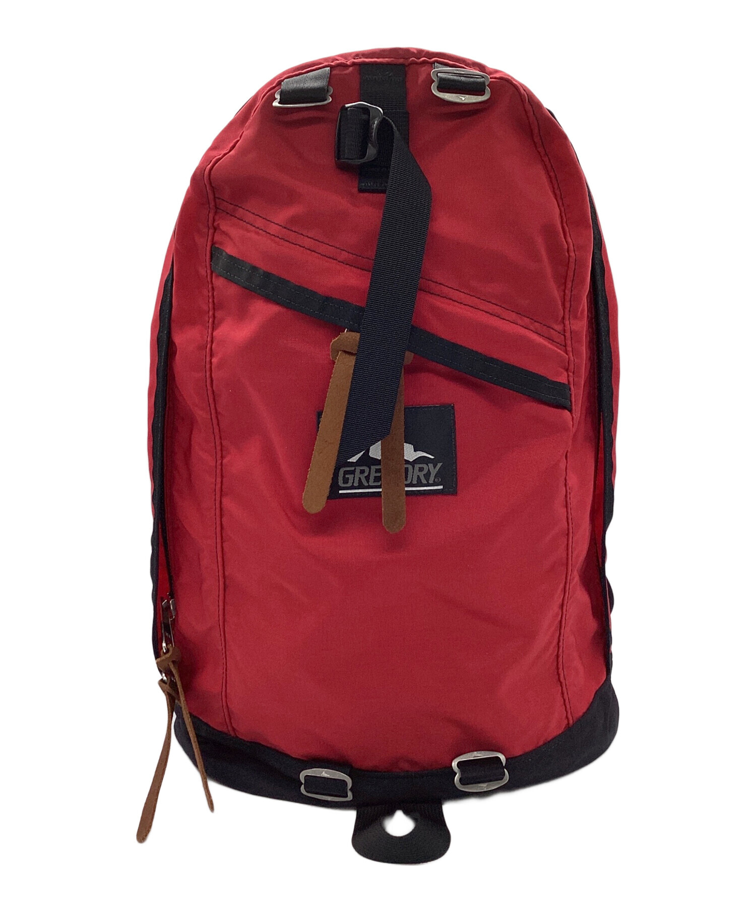 中古　GREGORY レッド/ブルー リュック 中型 中古・古着通販】GREGORY (グレゴリー) デイパック レッド｜ブランド