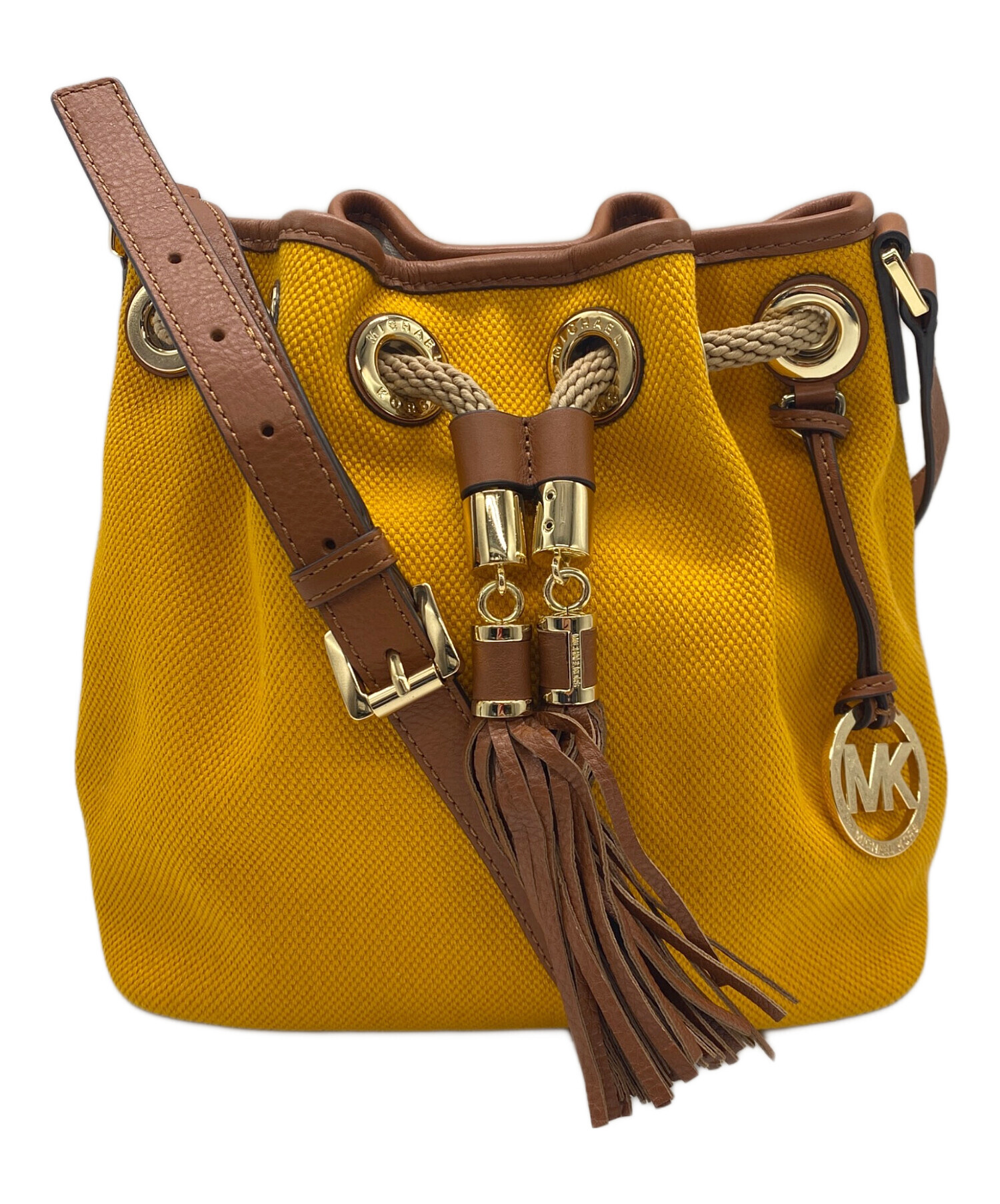 中古・古着通販】MICHAEL KORS (マイケル・コース) 巾着ショルダー 