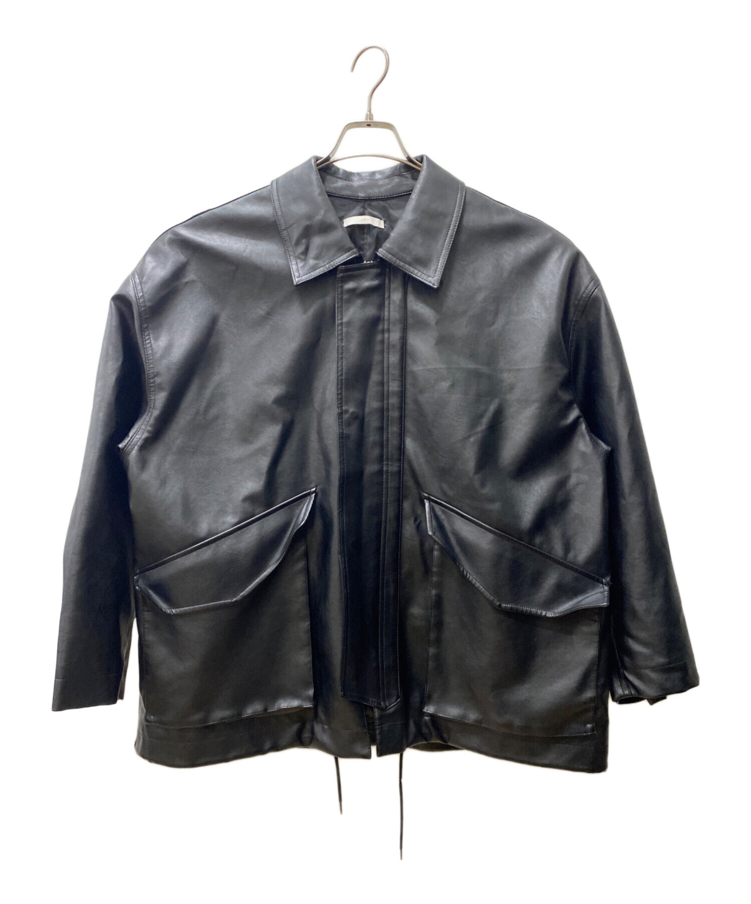WYM LIDNM レザージャケット 中古・古着通販】WYM LIDNM (ウィム バイ リドム) フェイクレザー
