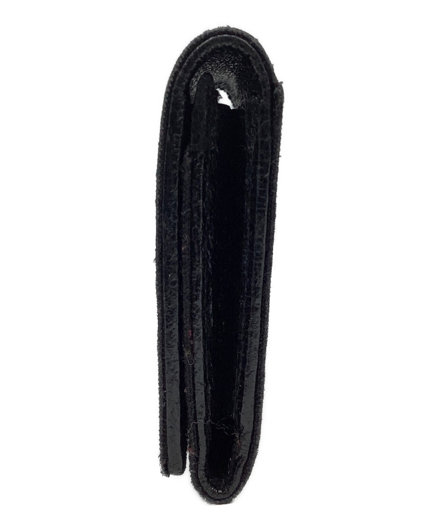 BULGARI ブラックレザー ケース【中古】 中古・古着通販】BVLGARI (ブルガリ) カードケース ブラック｜ブランド