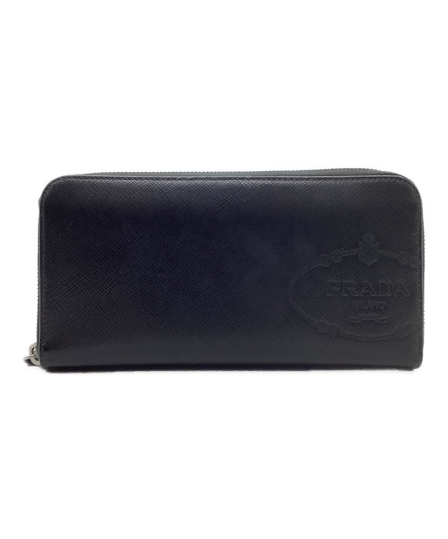 中古・古着通販】PRADA (プラダ) 長財布 ブラック｜ブランド・古着通販 