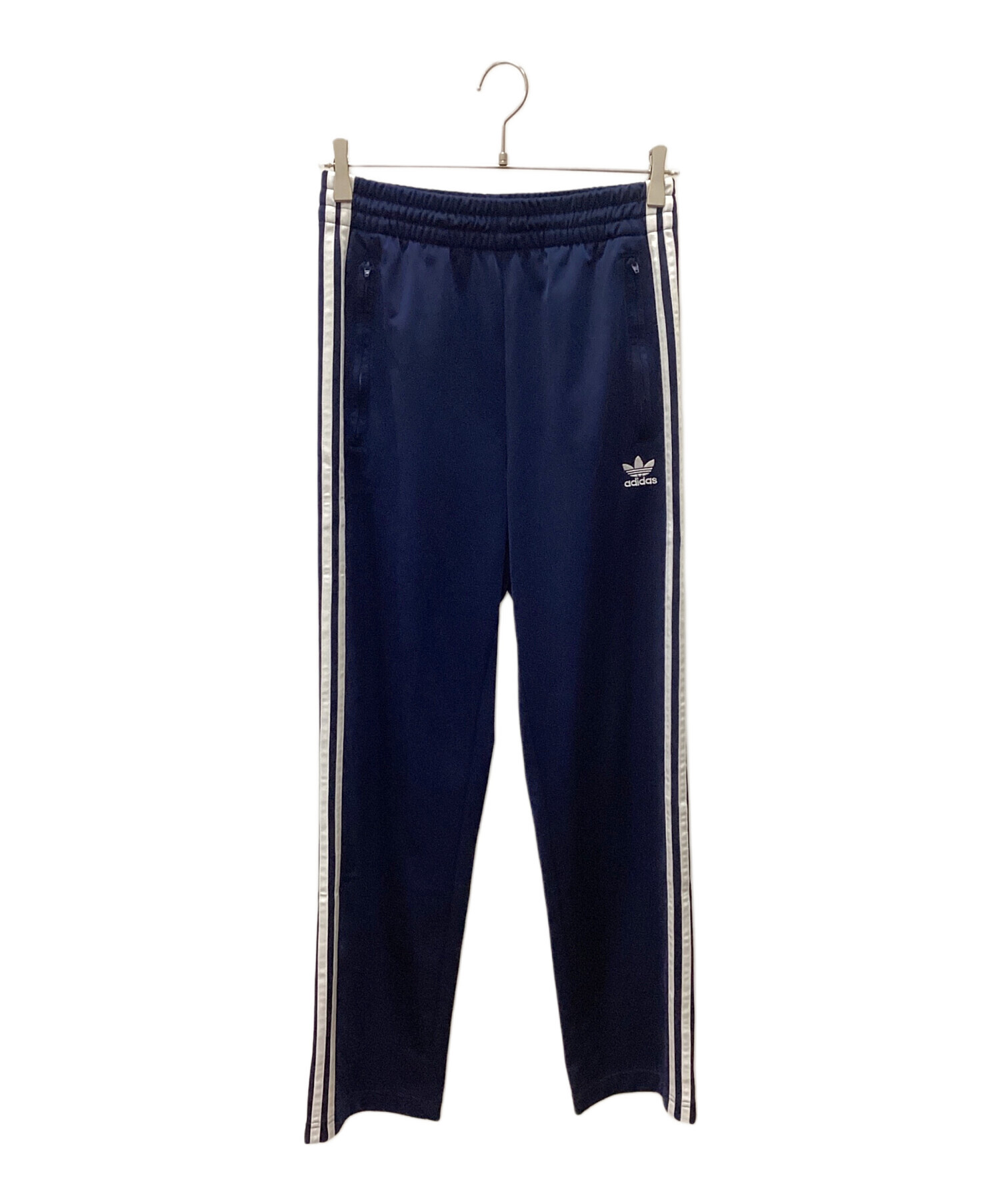 adidas アディダス トラックパンツ 古着 刺繍 L 青 白 12748 中古・古着通販】adidas (アディダス) アディカラー クラシックス