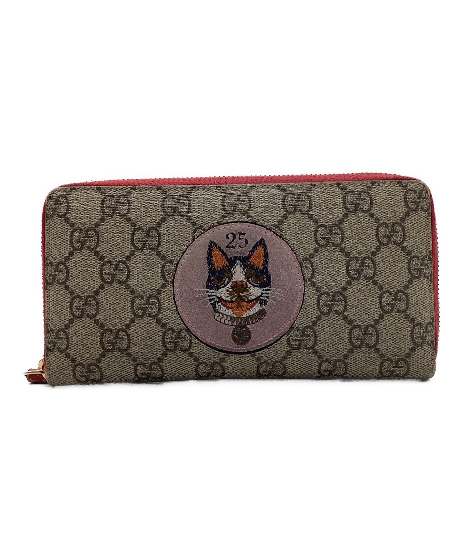 中古・古着通販】GUCCI (グッチ) 長財布 ブラウン｜ブランド・古着通販 
