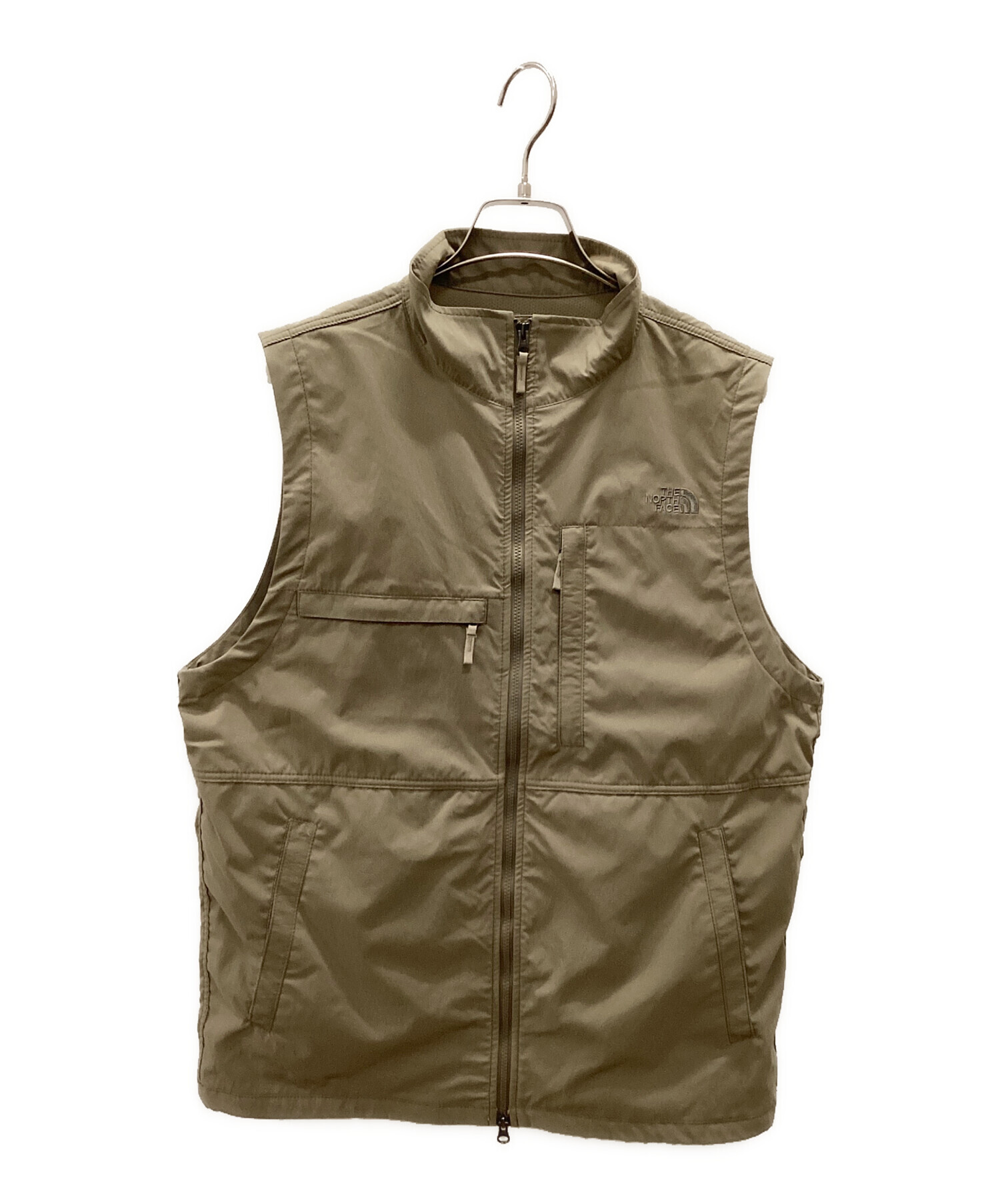 THE NORTH FACE カーキベスト Sサイズ 中古・古着通販】THE NORTH FACE