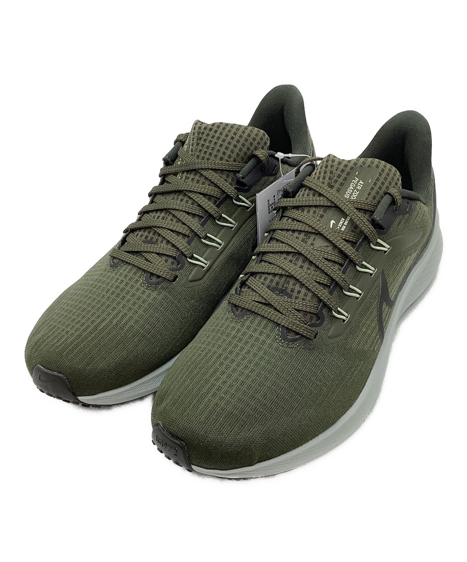 中古・古着通販】NIKE (ナイキ) ランニングシューズ グリーン サイズ 