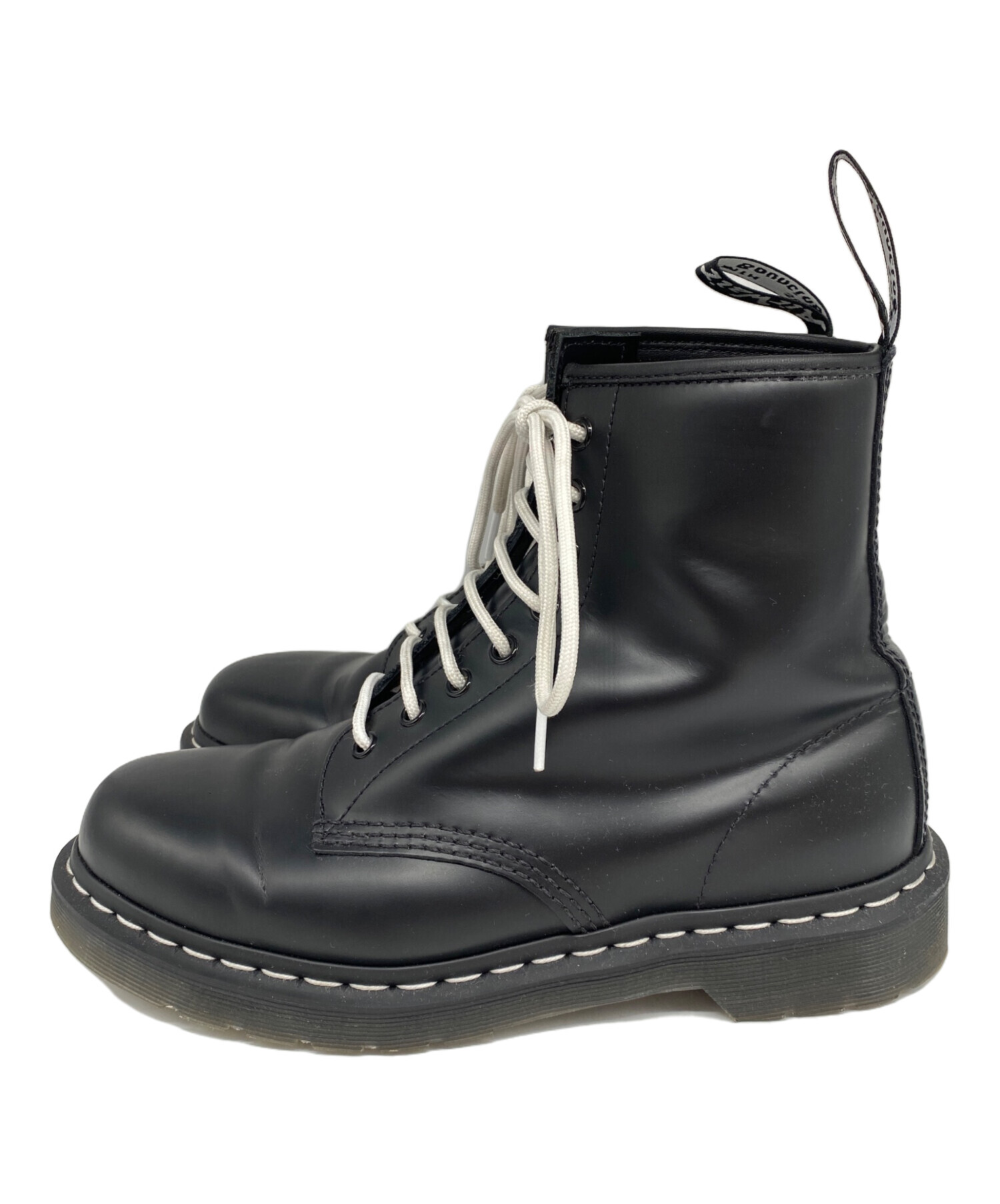 ドクターマーチン　8ホール　27cm 中古・古着通販】Dr.Martens (ドクターマーチン) ホワイトステッチ8