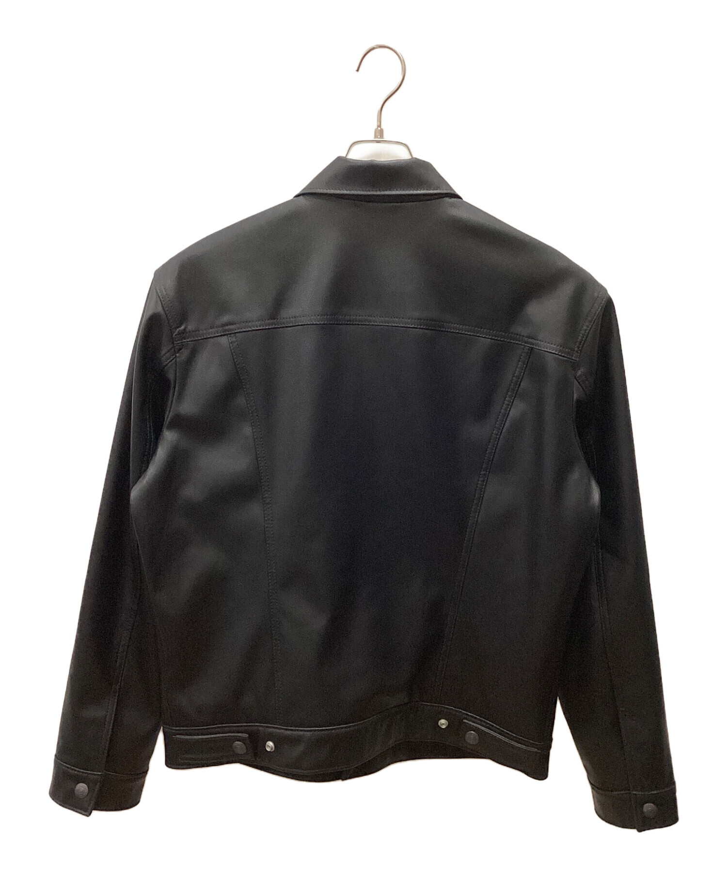 中古・古着通販】LEVI'S (リーバイス) LIMITED LEATHER TRUCKER JACKET
