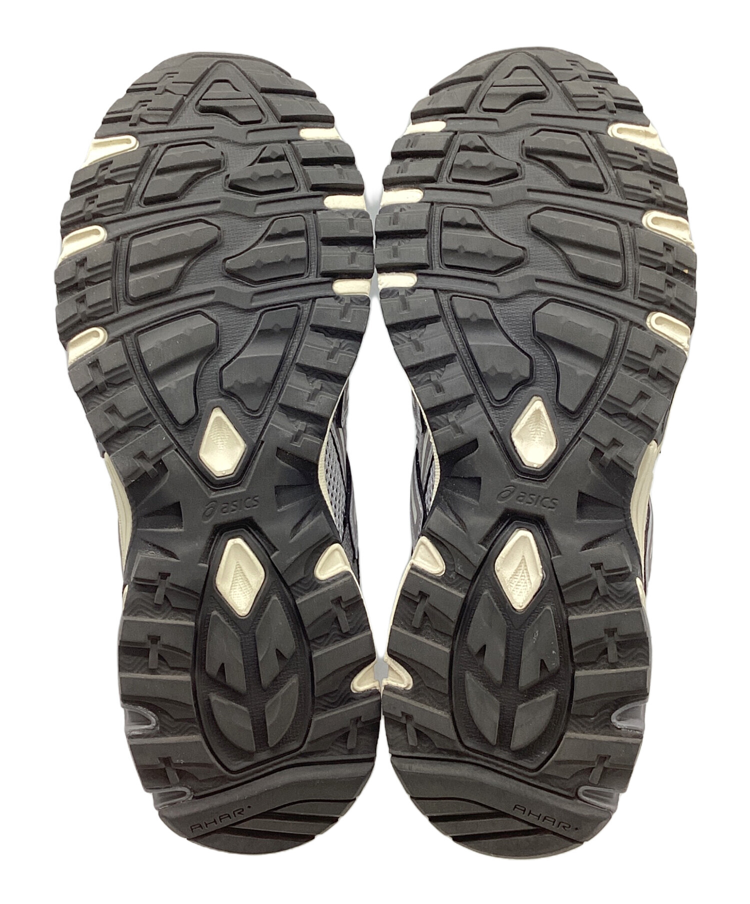 中古・古着通販】asics (アシックス) スニーカー ブラック×グレー