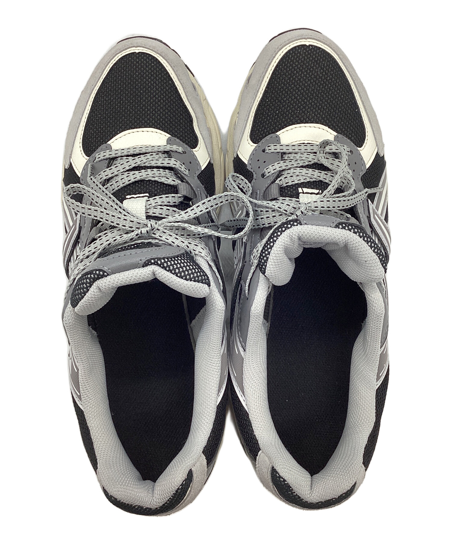 中古・古着通販】asics (アシックス) スニーカー ブラック×グレー