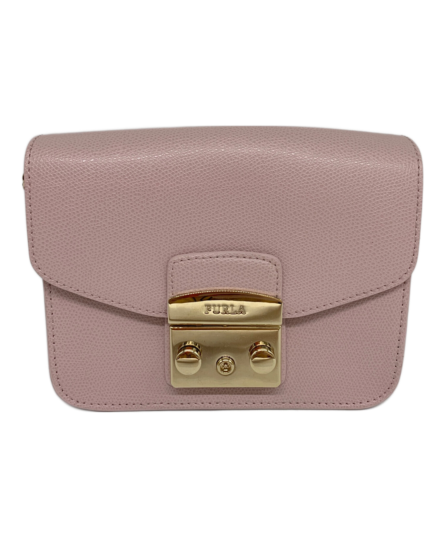 中古・古着通販】FURLA (フルラ) ショルダーバッグ ピンク|ブランド 中古・古着通販】FURLA (フルラ) ショルダーバッグ ピンク|ブランド