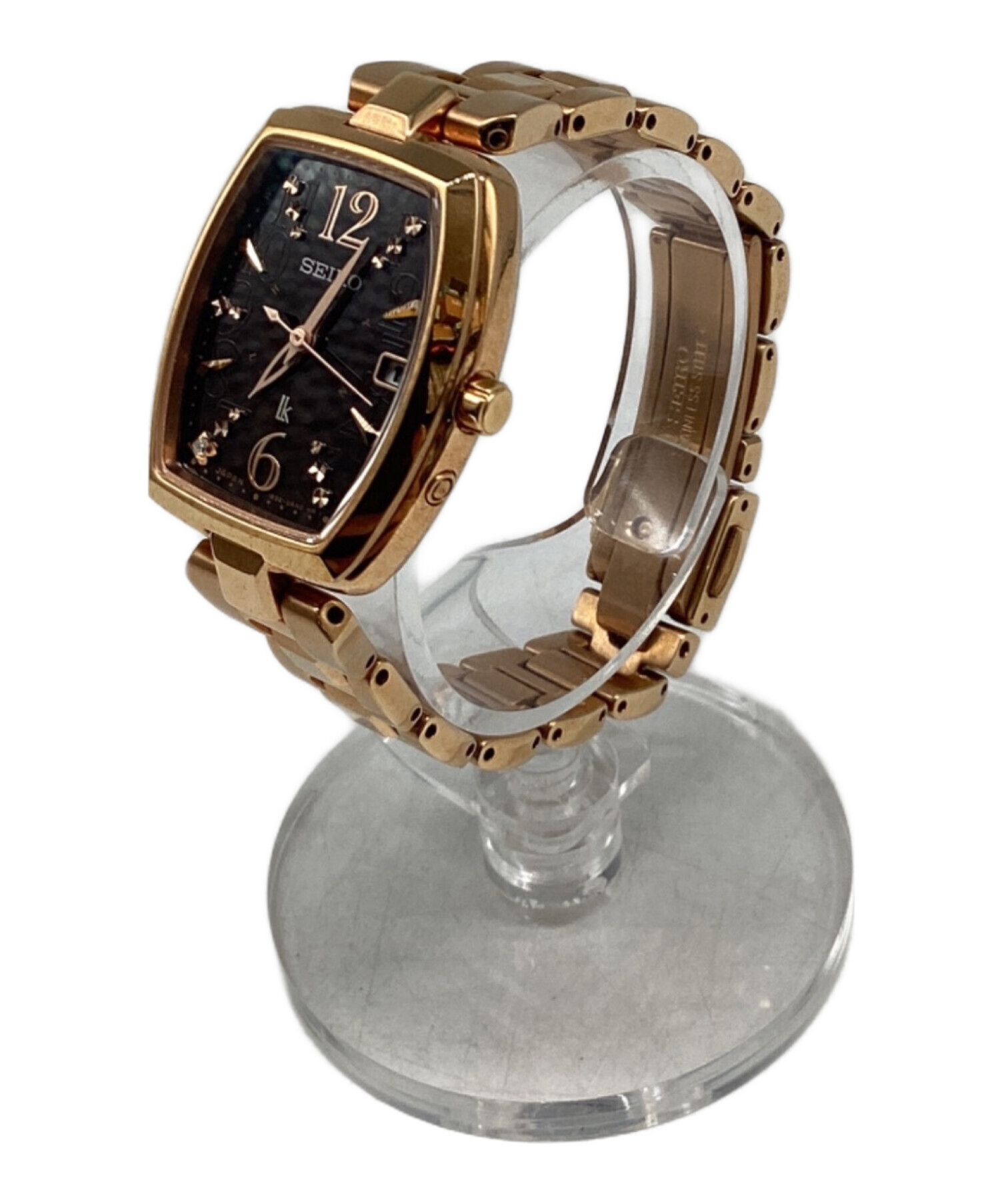 中古・古着通販】SEIKO (セイコー) 腕時計 ブラック｜ブランド・古着