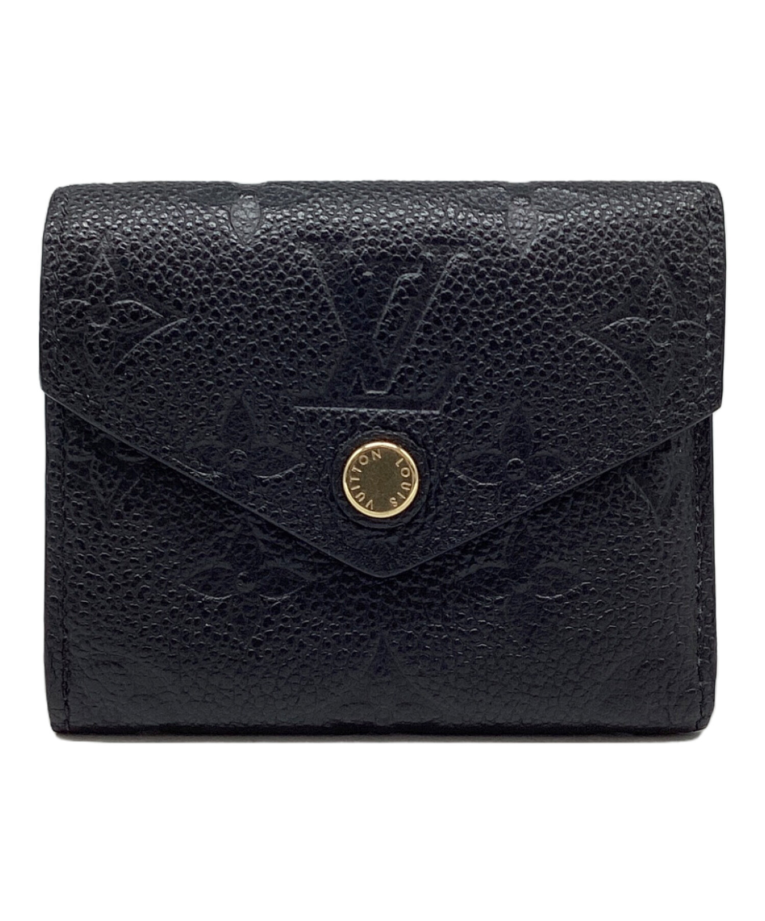 ブラック ナイロン ミニ財布　VUITTON 中古・古着通販】LOUIS VUITTON (ルイ ヴィトン) コンパクトウォレット