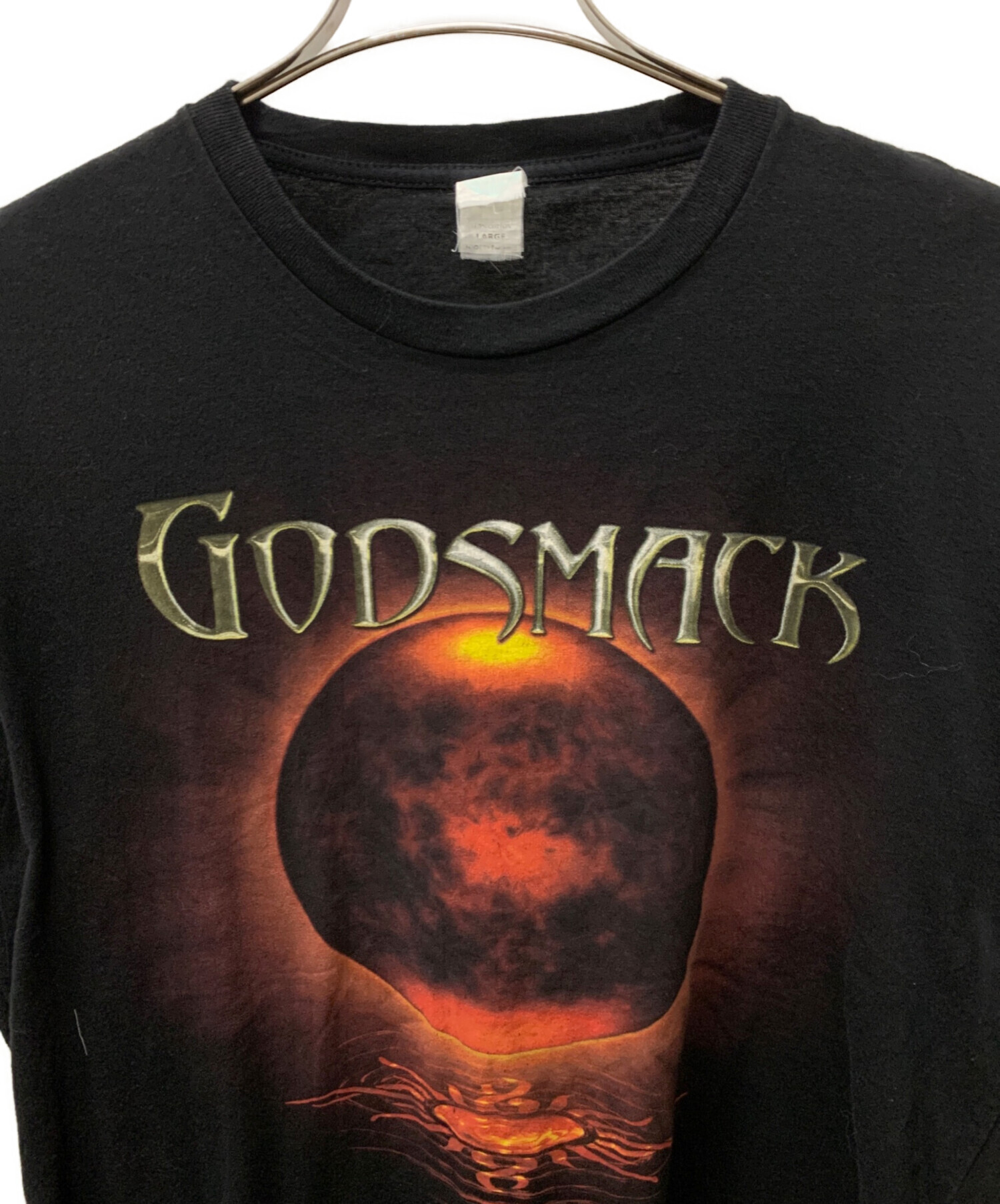 90s Godsmack ヴィンテージTシャツ ゴッドスマック バンドT 当時物 中古・古着通販】GODSMACK (ゴッドスマック) Tシャツ ブラック サイズ