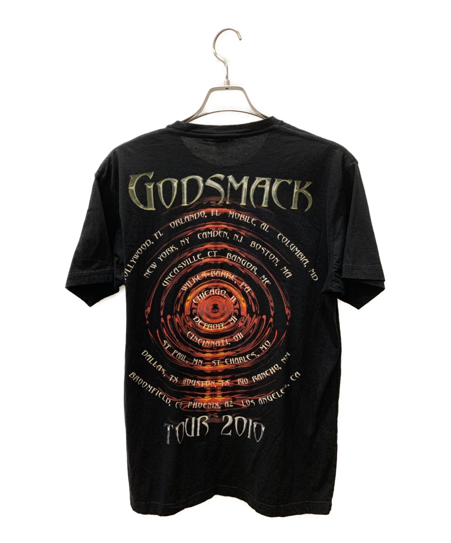 中古・古着通販】GODSMACK (ゴッドスマック) Tシャツ ブラック サイズ