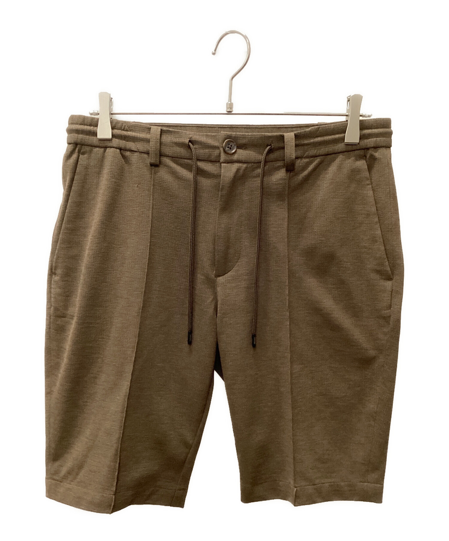 AOURE アウール ショートパンツ 美品 中古・古着通販】AOURE (アウール) ショートパンツ ブラウン サイズ:M