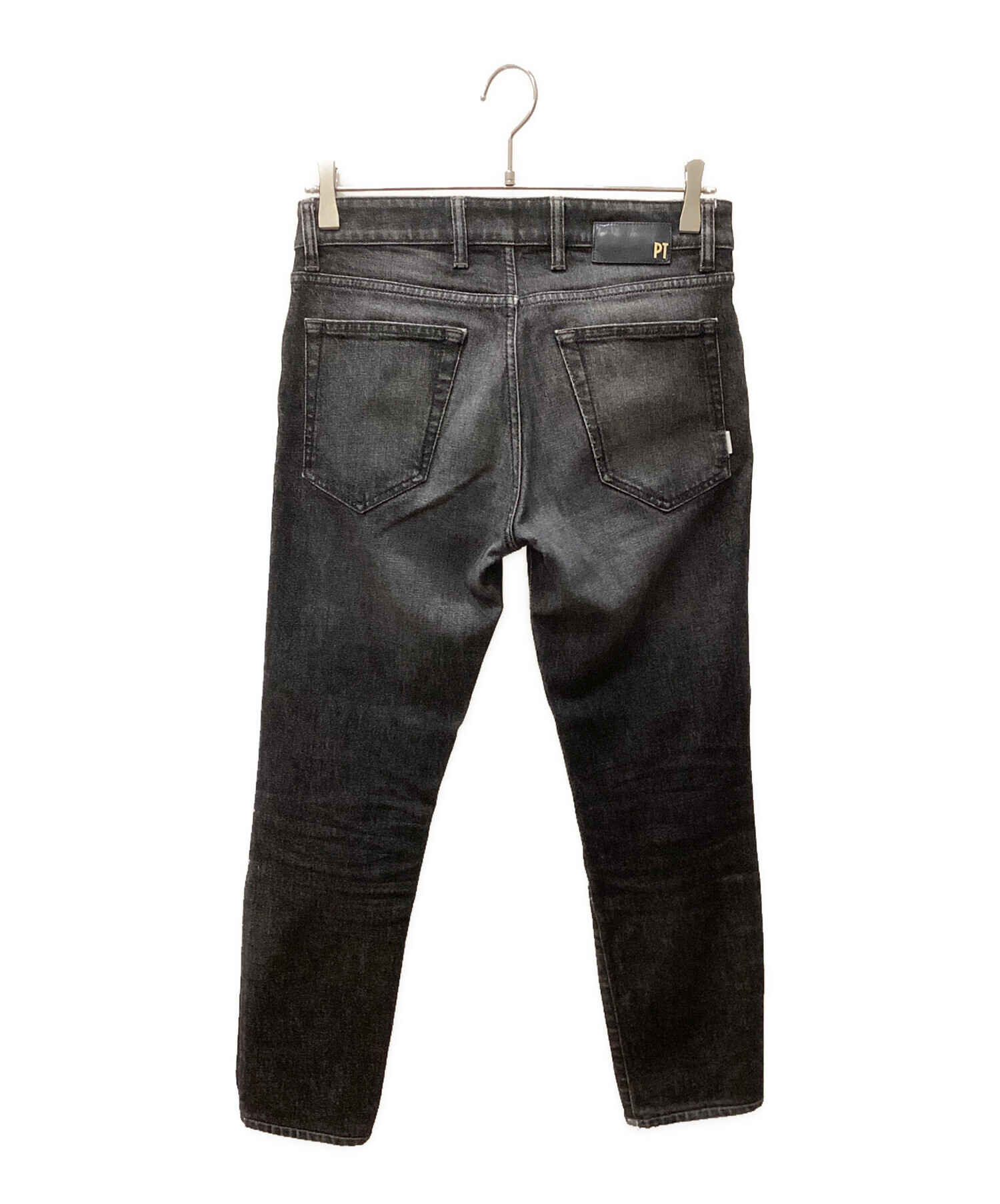 【値引き】PT TORINOデニム グレーブラック swingデニム美品 PT TORINO ピーティートリノ SWING スウィング ストレッチ グレー