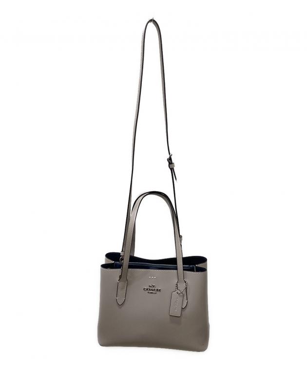 中古・古着通販】COACH (コーチ) 2WAYショルダーバッグ グレー