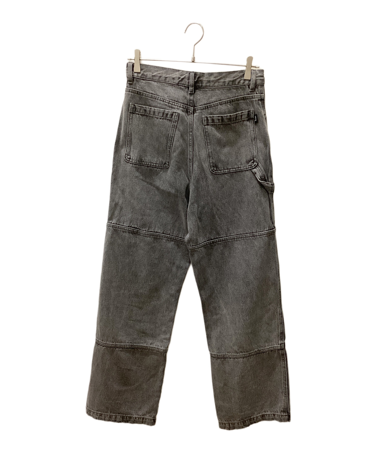 00s STUSSY ダブルニー デニムカーゴパンツ グッドフェード Y2K 中古・古着通販】stussy (ステューシー) ダブルニーデニムパンツ