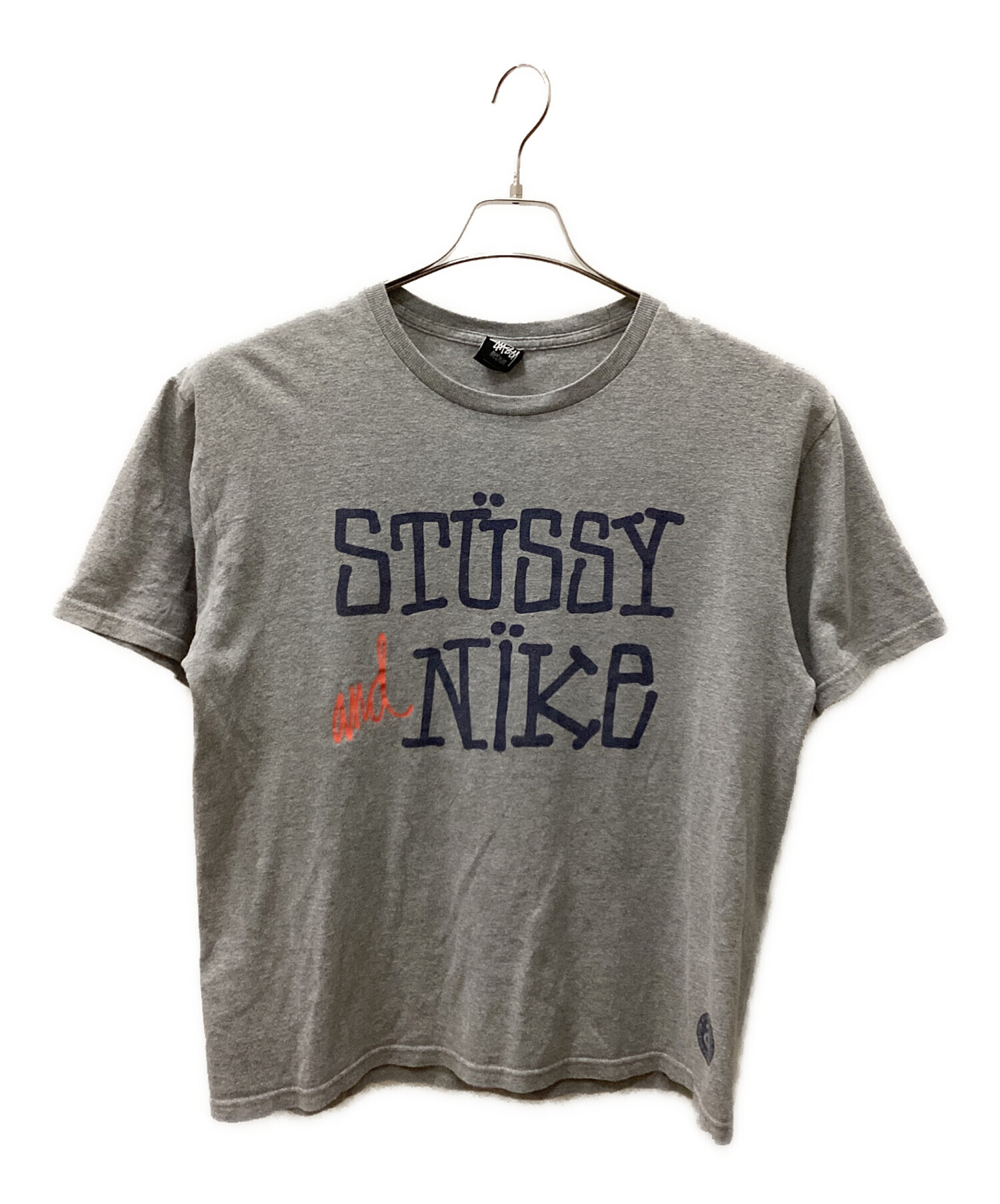 中古・古着通販】stussy (ステューシー) NIKE (ナイキ) Tシャツ グレー