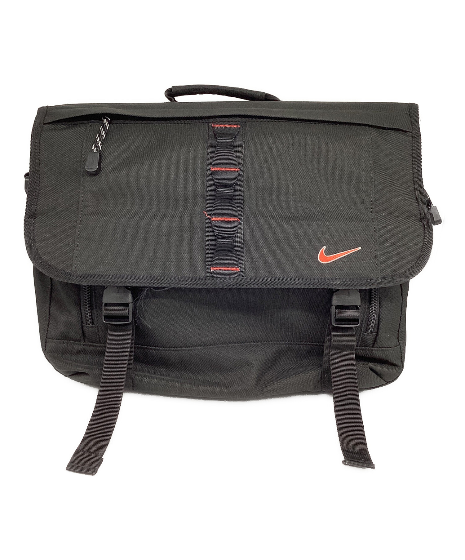 中古・古着通販】NIKE (ナイキ) 00'sメッセンジャーバッグ ブラック 中古・古着通販】NIKE (ナイキ) 00'sメッセンジャーバッグ ブラック