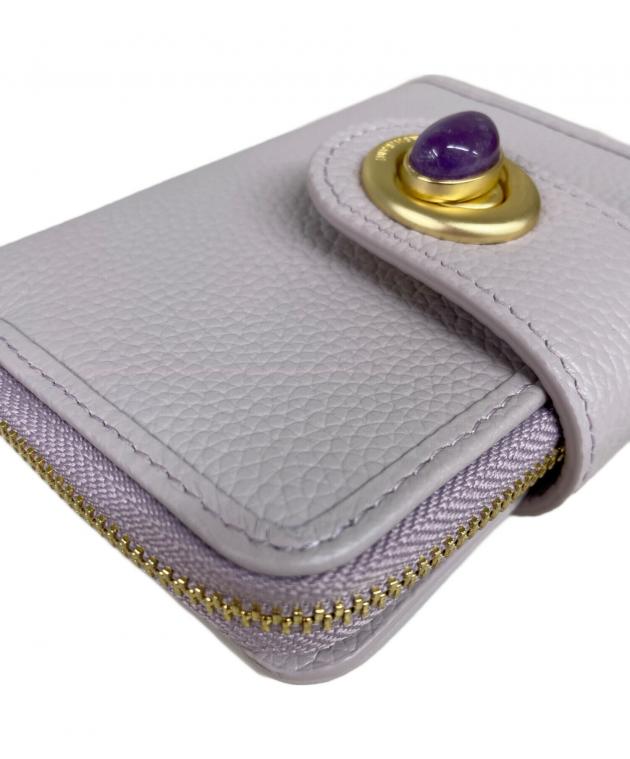 2点 ツモリチサト 財布 、ハシバミ 財布 ラベンダー 中古・古着通販】Hashibami (ハシバミ) 2つ折り財布 ラベンダー
