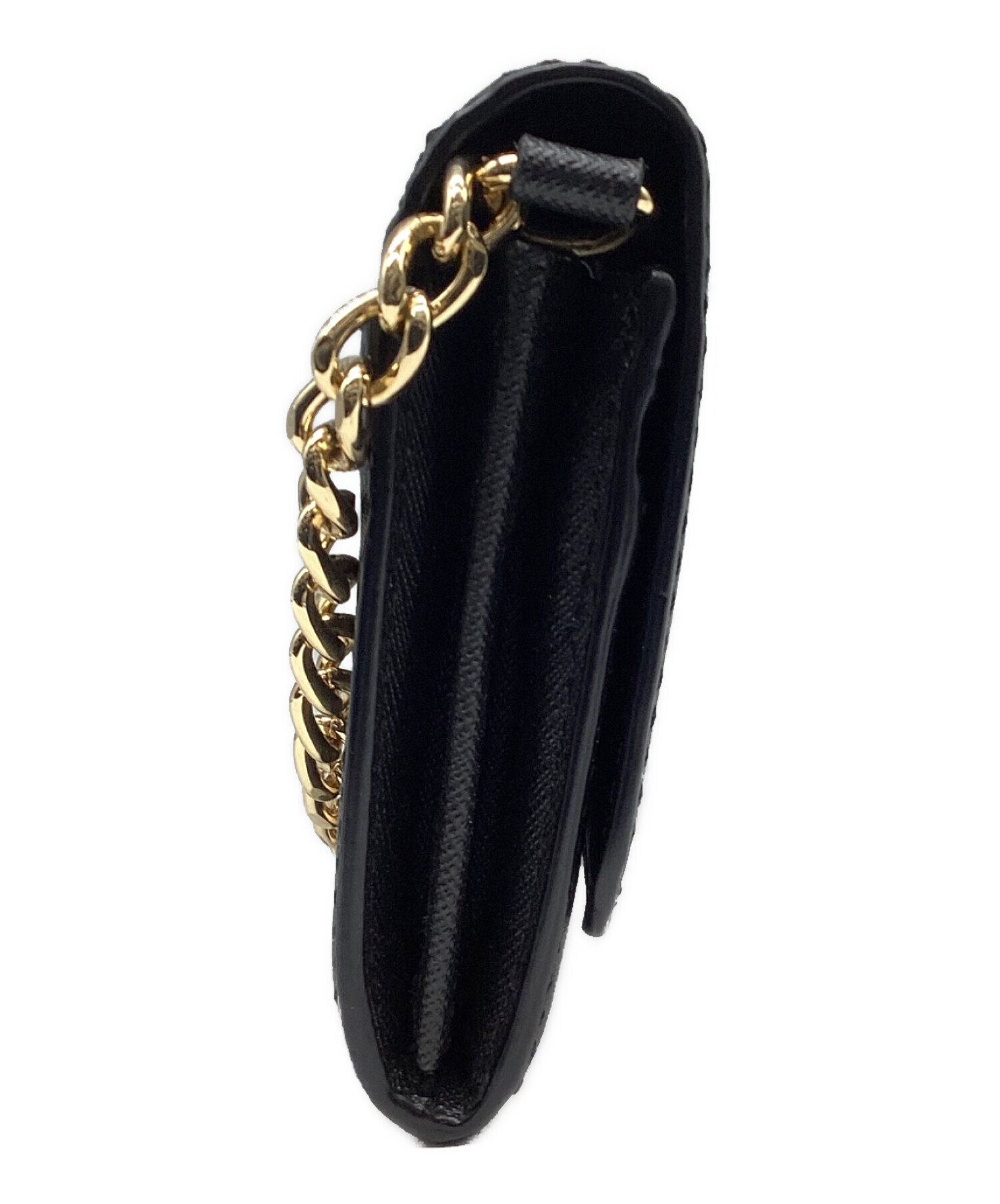 Michael Kors マイケルコース MKシグネチャー グラデーション ウォレット ポーチ オレンジ系【美品】【中古】 Michael Kors マイケルコース MKシグネチャー グラデーション
