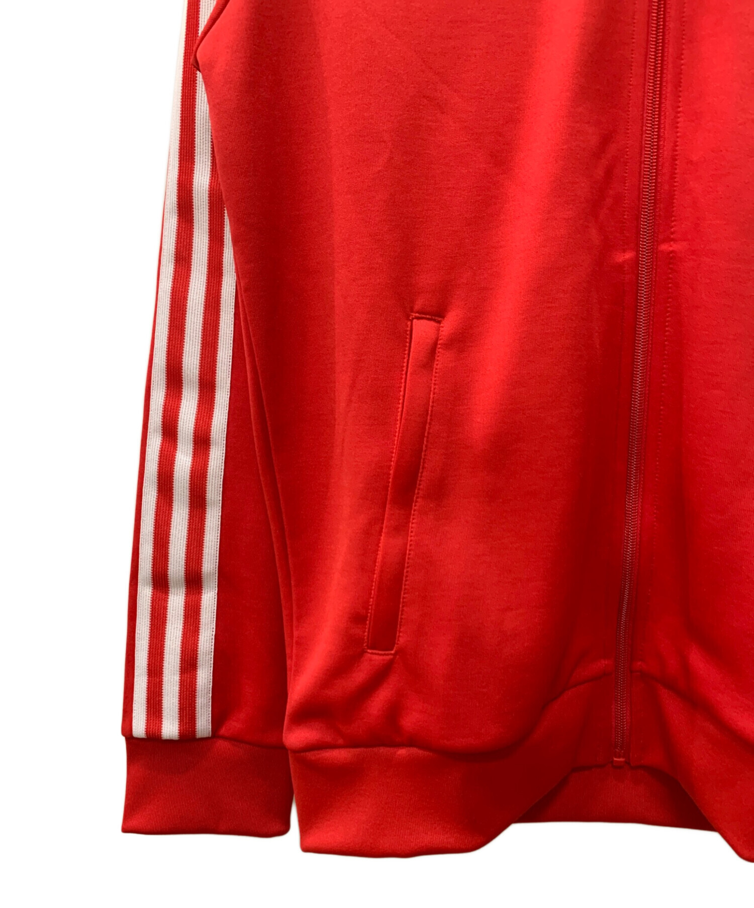 中古・古着通販】adidas (アディダス) トラックジャケット レッド