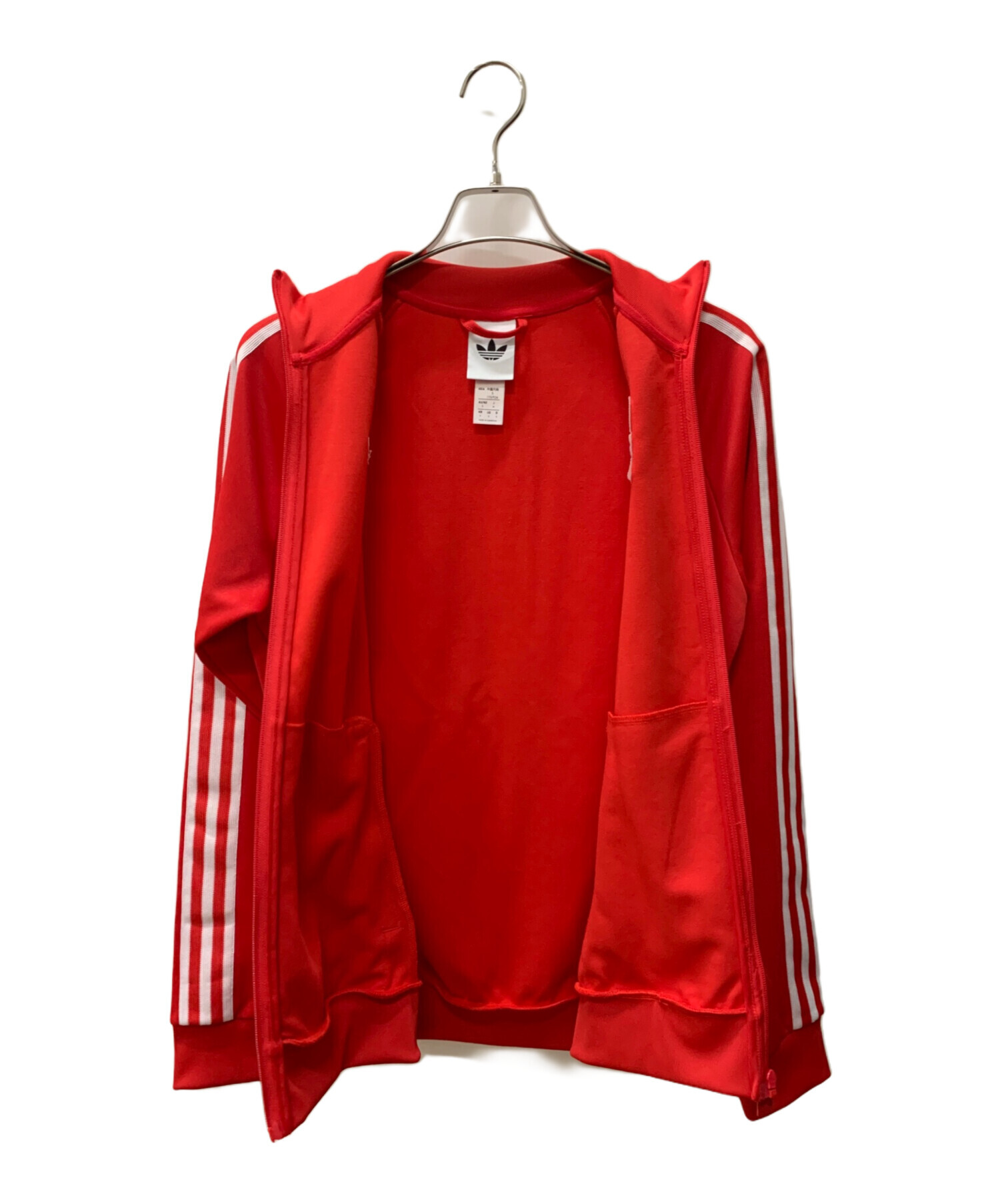 adidas COUGARS フード付きジャケット サイズ　M 古着 中古・古着通販】adidas (アディダス) トラックジャケット レッド
