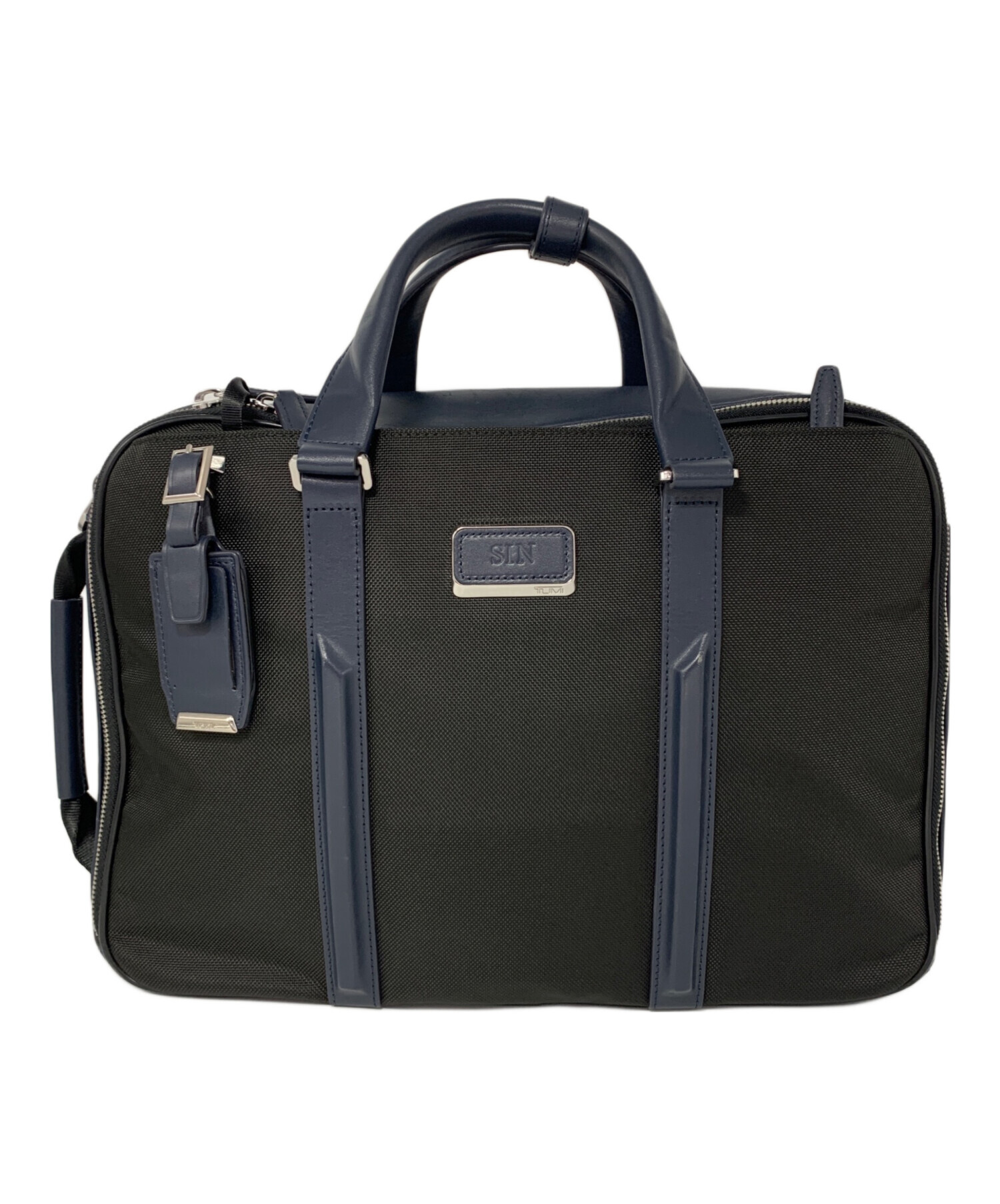 中古・古着通販】TUMI (トゥミ) ビジネスバッグ ブラック×ネイビー