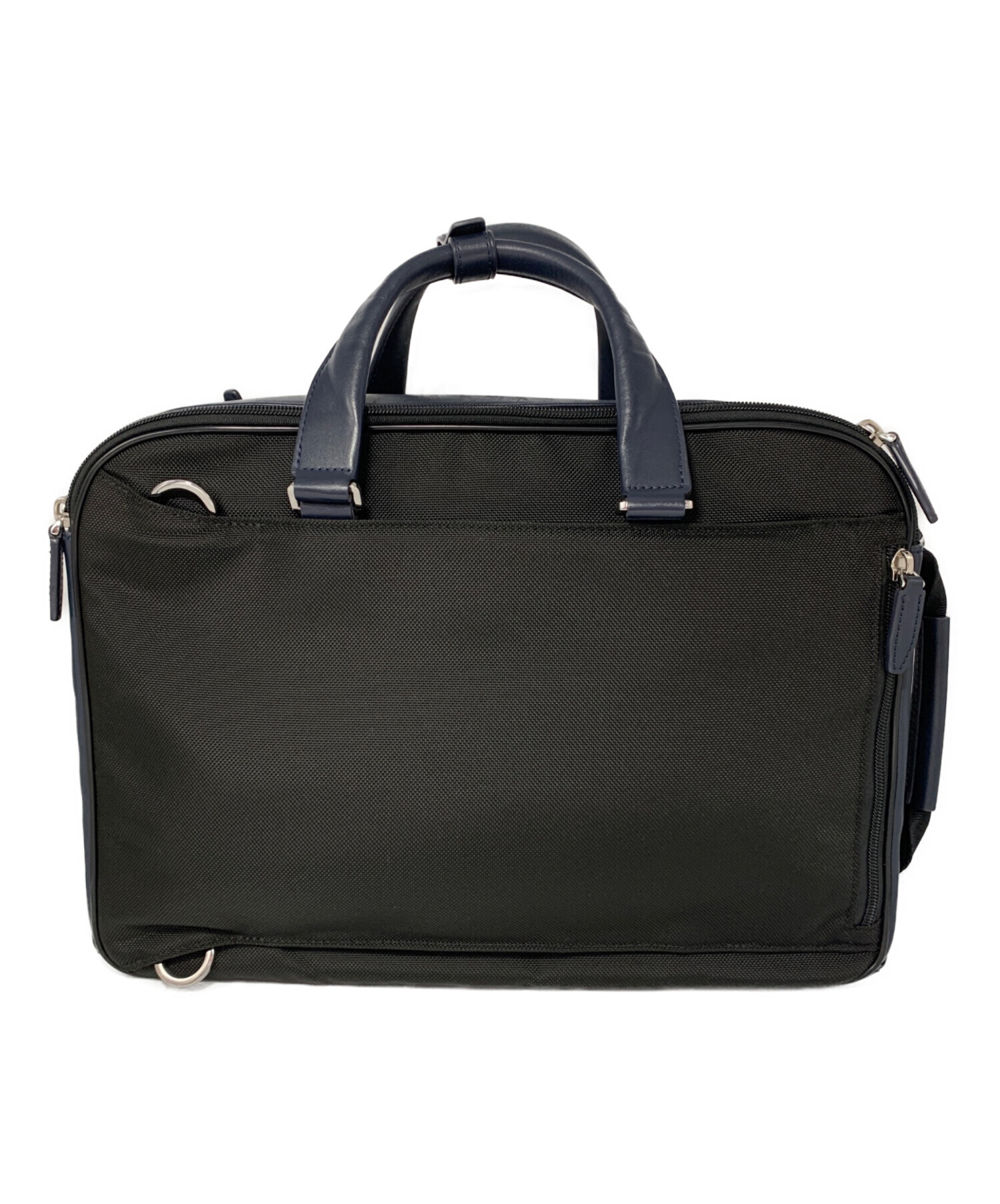 中古・古着通販】TUMI (トゥミ) ビジネスバッグ ブラック×ネイビー 