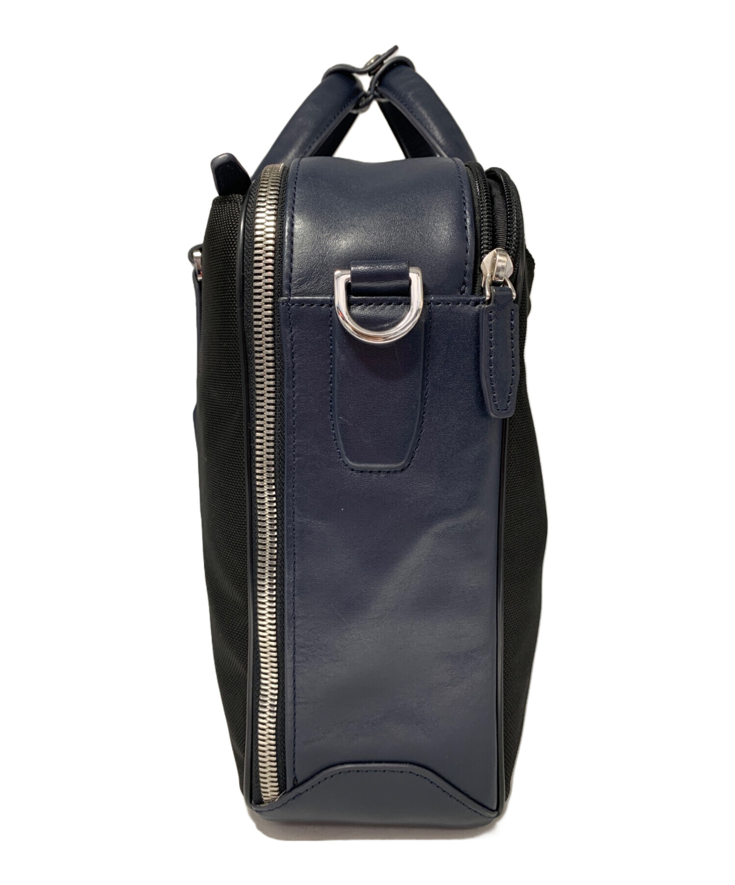 中古・古着通販】TUMI (トゥミ) ビジネスバッグ ブラック×ネイビー