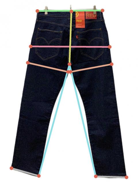 リーバイスレッド 中古・古着通販】LEVI'S RED (リーバイス レッド) 512デニムパンツ