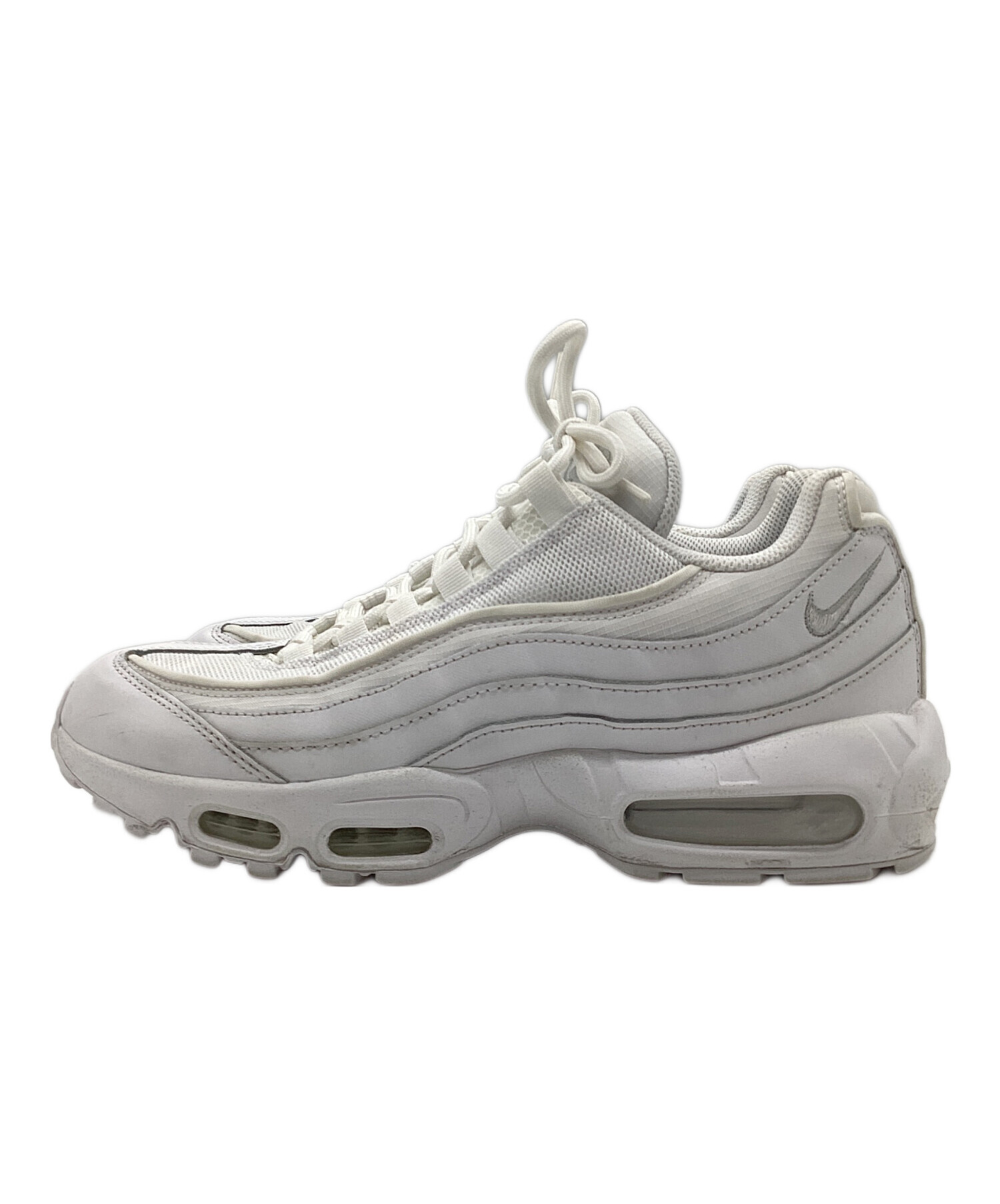 中古・古着通販】NIKE (ナイキ) AIR MAX 95 ESSENTIAL ホワイト サイズ 