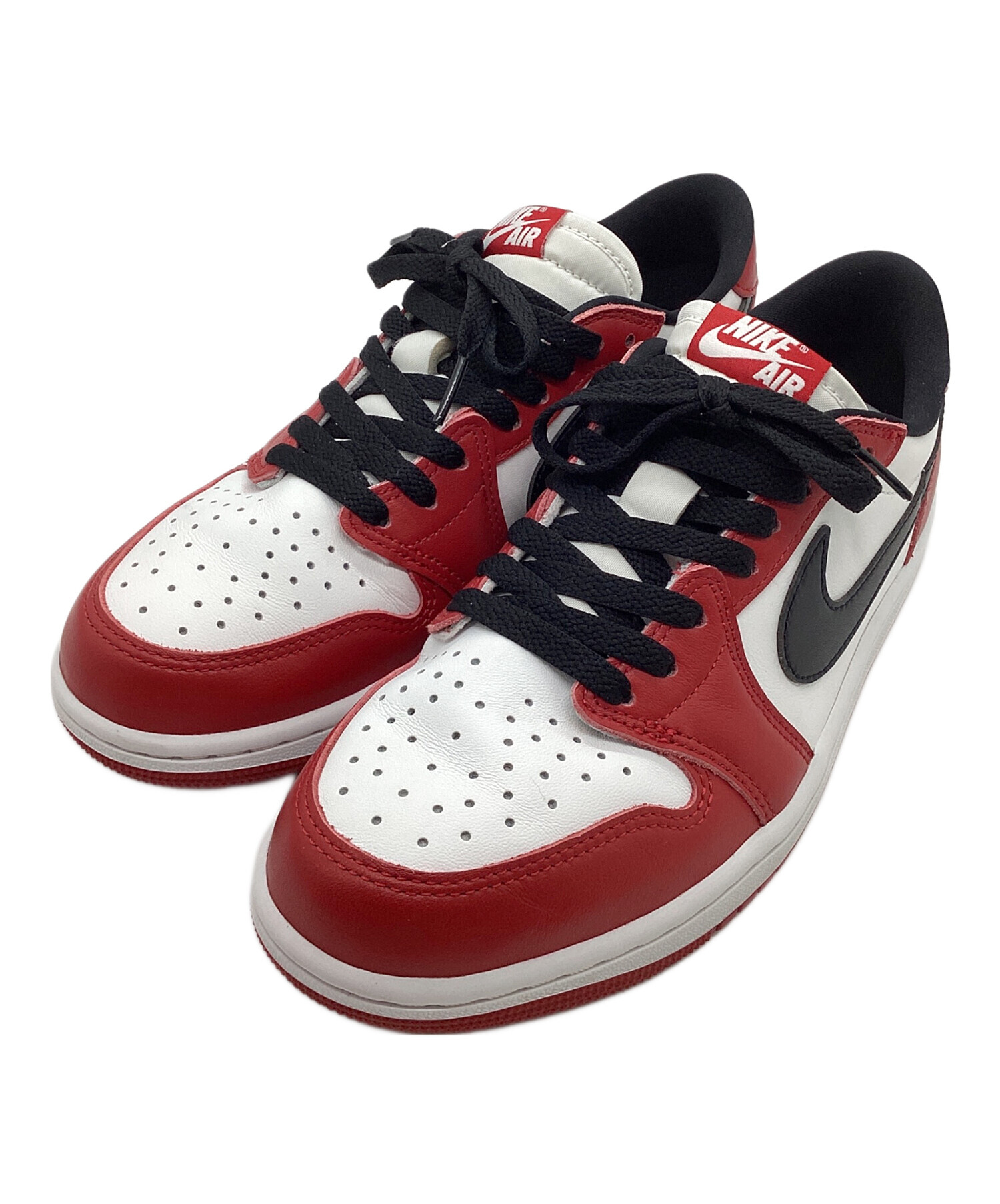 中古・古着通販】NIKE (ナイキ) AIR JORDAN 1 RETRO LOW レッド 