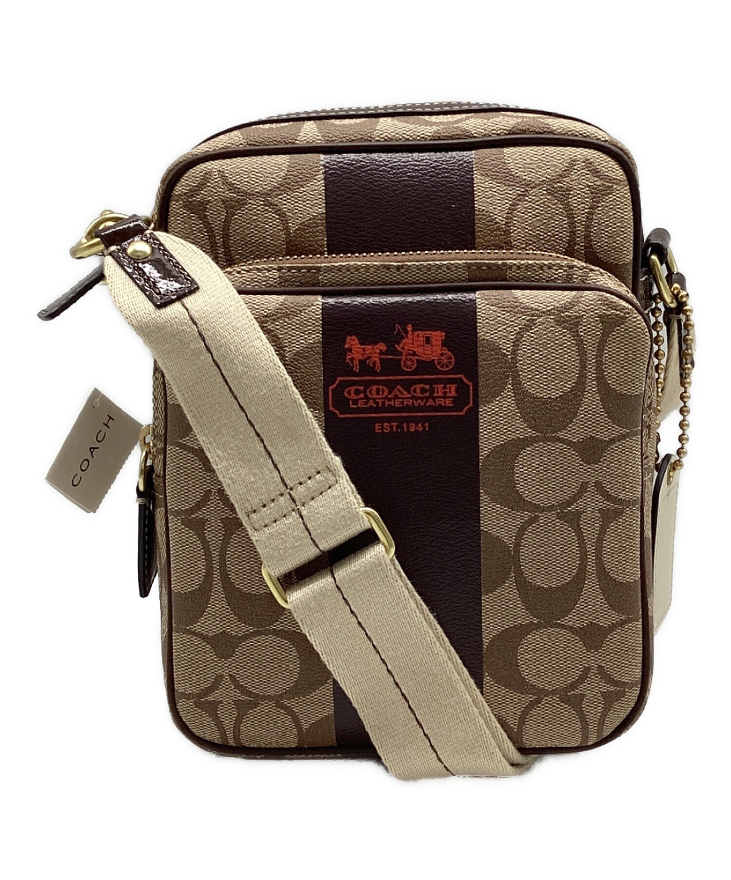 未使用 COACH ボディバッグ 斜めがけショルダー 中古・古着通販】COACH (コーチ) ショルダーバッグ 未使用品｜ブランド