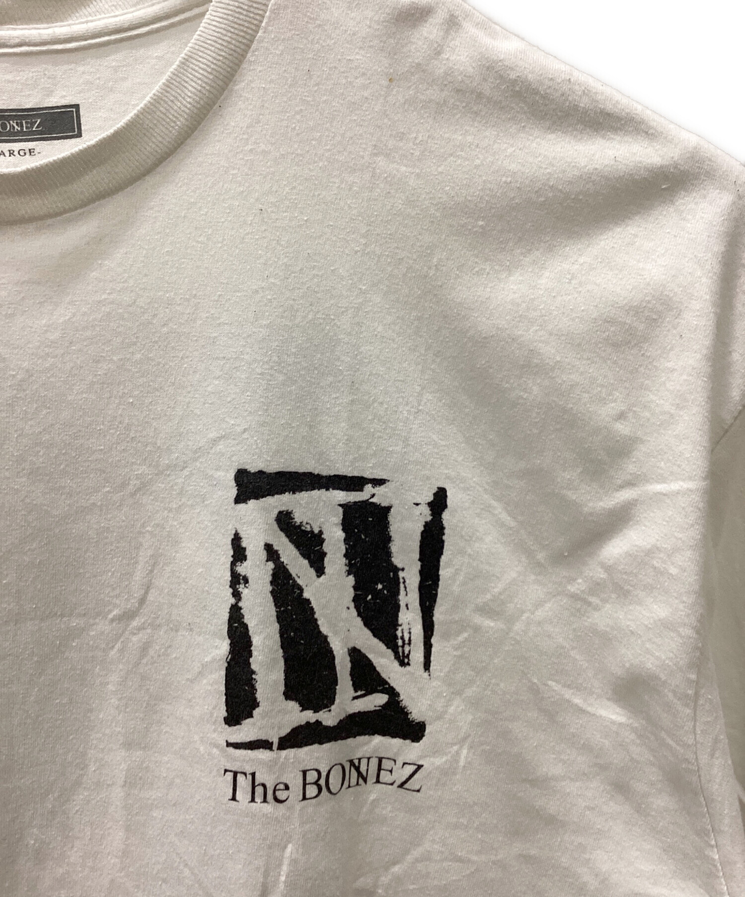 中古・古着通販】THE BONEZ (ザボーンズ) 長袖カットソー ホワイト