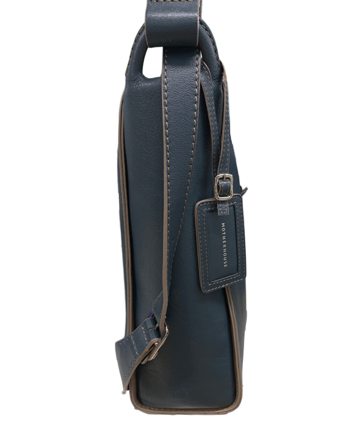中古・古着通販】MOTHERHOUSE (マザーハウス) ヨゾラ レザーショルダー 中古・古着通販】MOTHERHOUSE (マザーハウス) ヨゾラ レザーショルダー